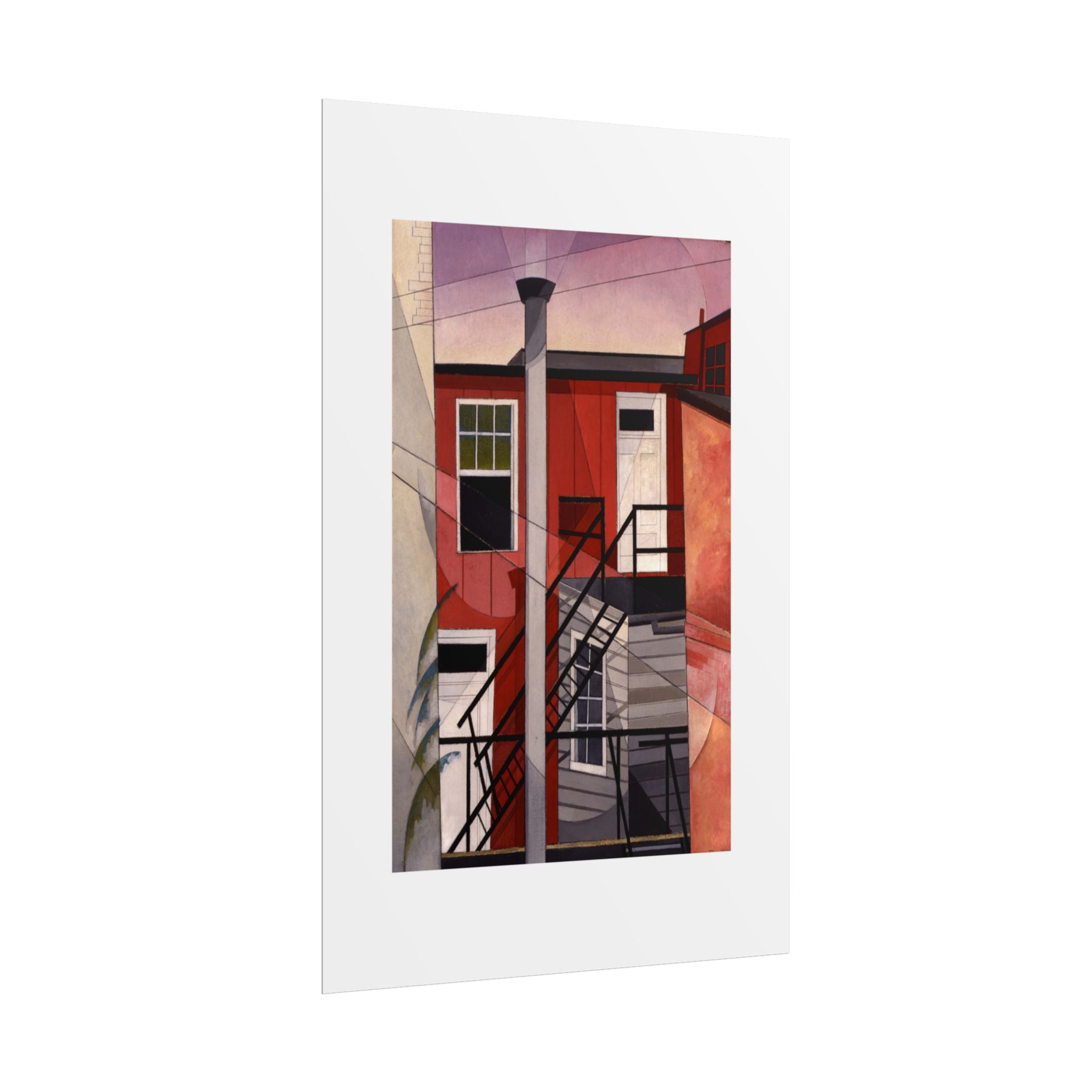 Modern Conveniences by Charles Demuth Wall Art Print