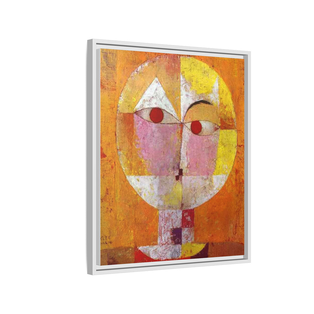 Senecio II by Paul Klee Canvas Framed Wall Art Print