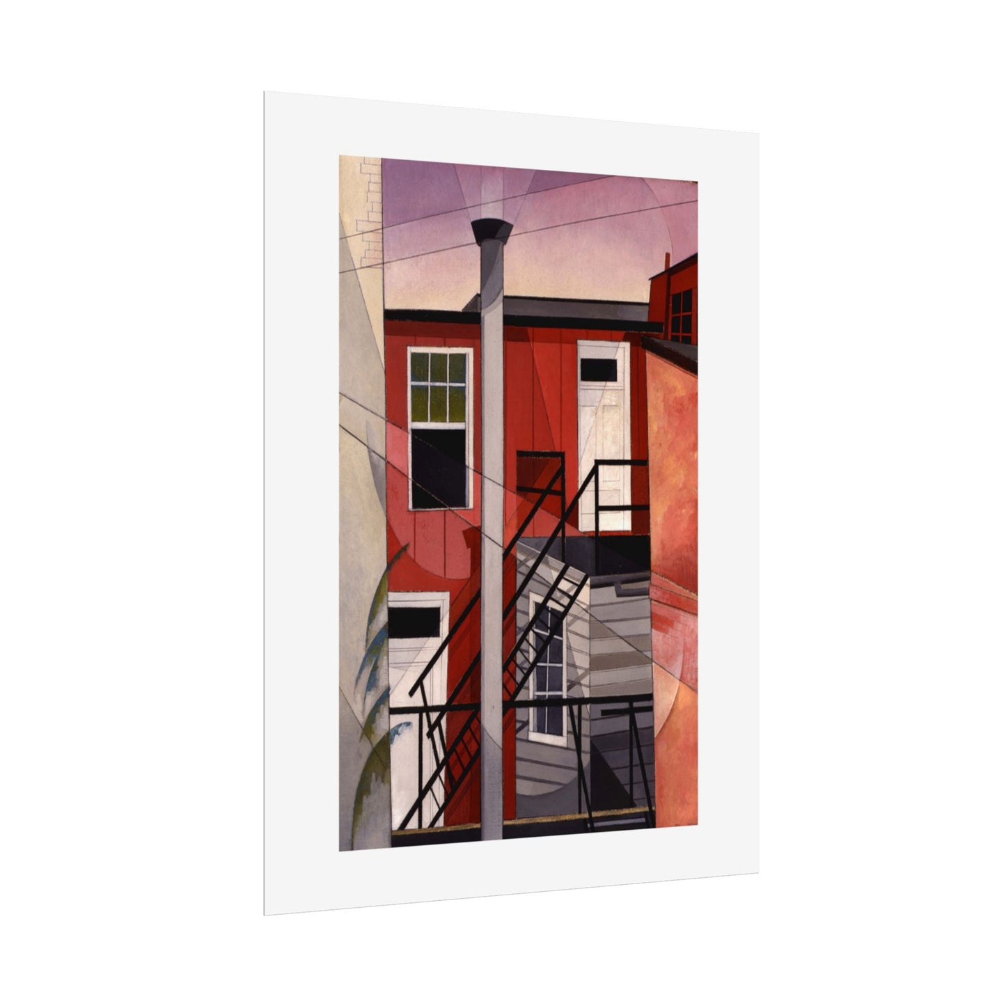 Modern Conveniences by Charles Demuth Wall Art Print
