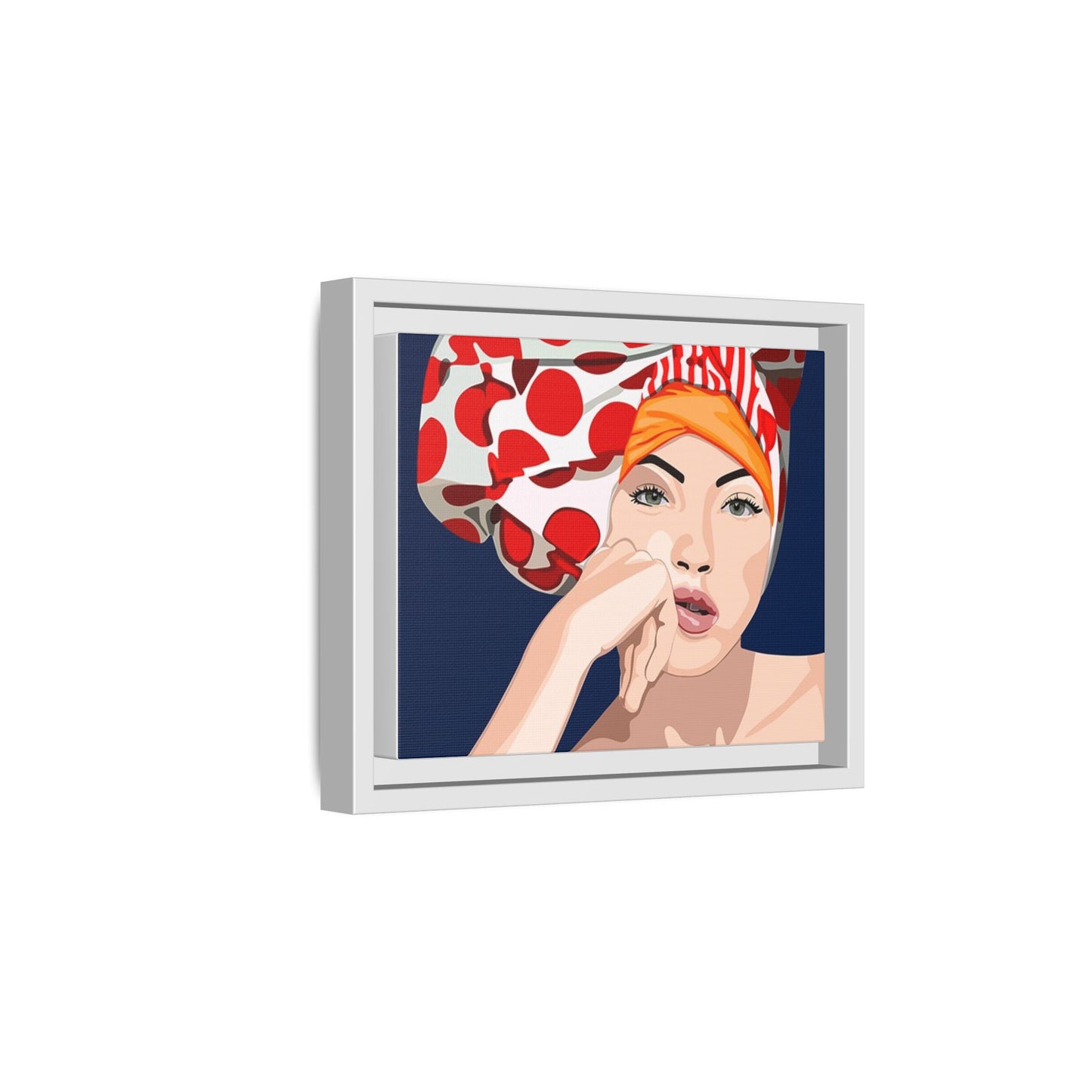 Vivid 20 by Orit Fuchs Pop Art Matte Canvas Framed Wall Art Print