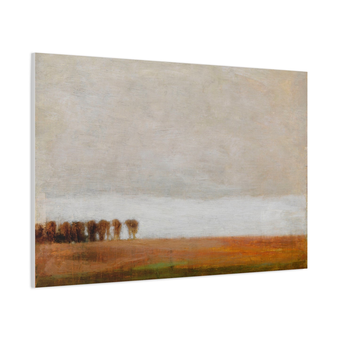 View of Jaegersborg Allé, North of Copenhagen by Vilhelm Hammershøi Canvas Wall Art Print