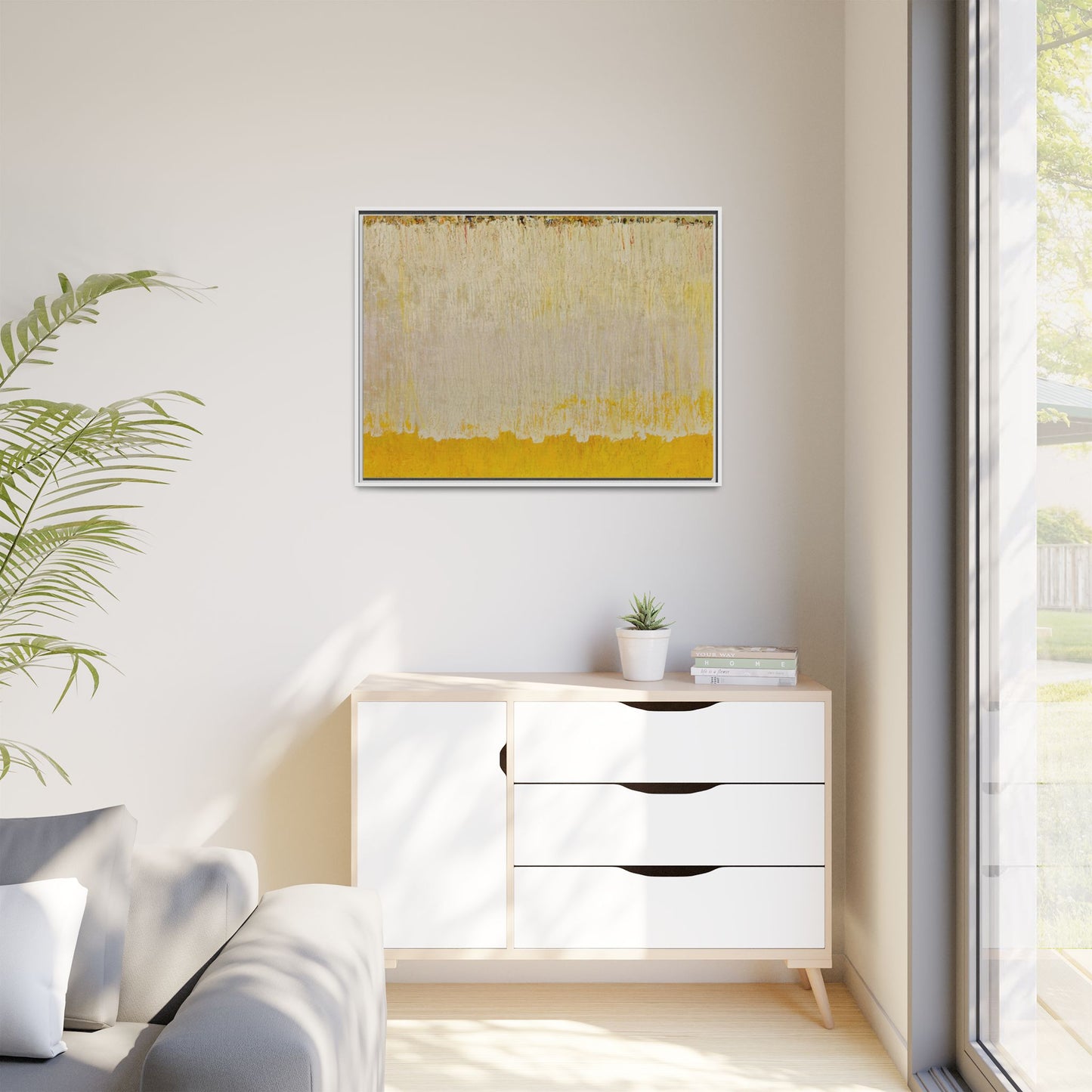 Follow by Christopher Le Brun Matte Framed Canvas Wall Art Print