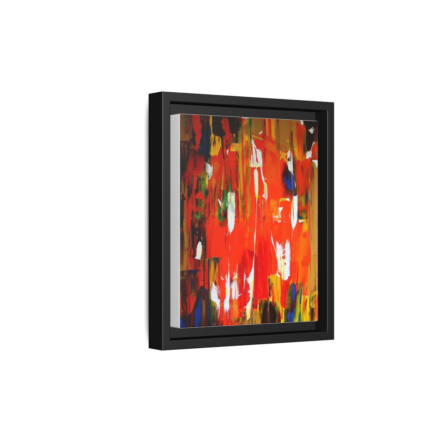 Burn baby burn by Norman Barrett Framed Matte Canvas Wall Art