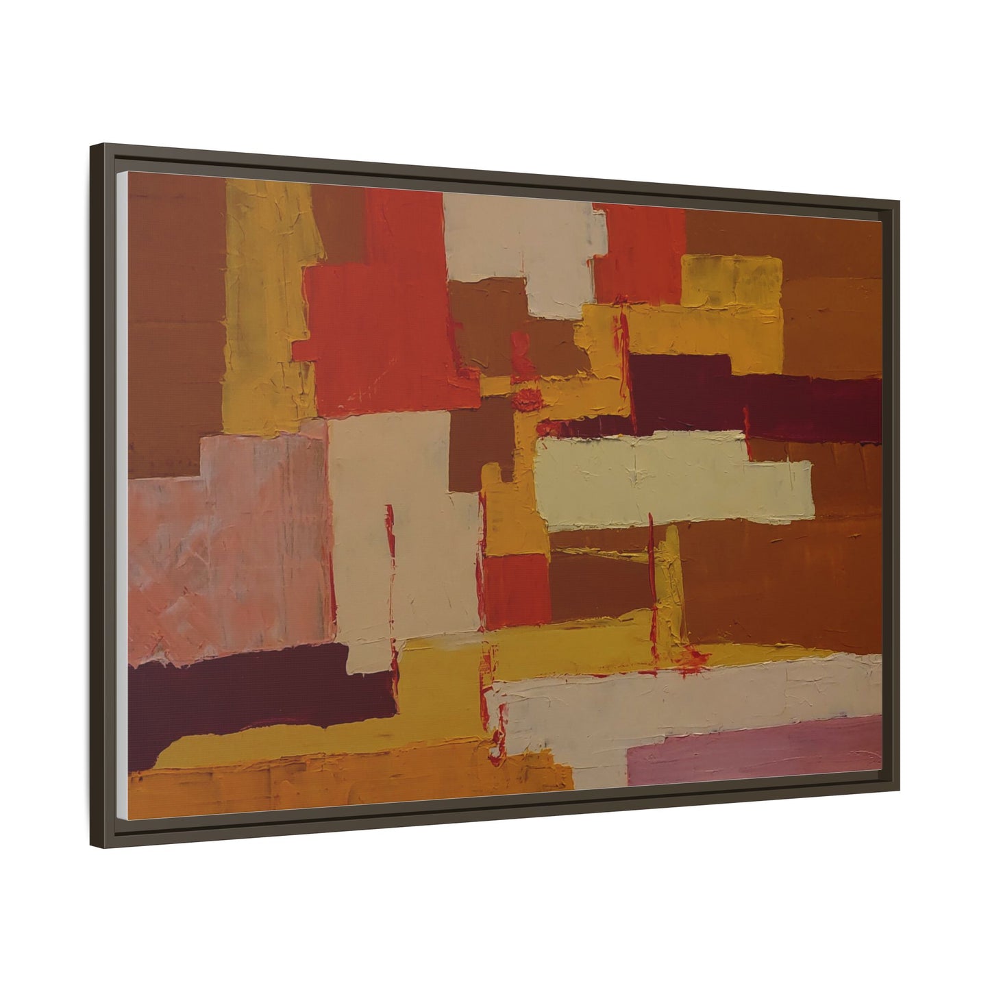 Tableau Confusion by Nicolae Calancea Framed Canvas Wall Art Print