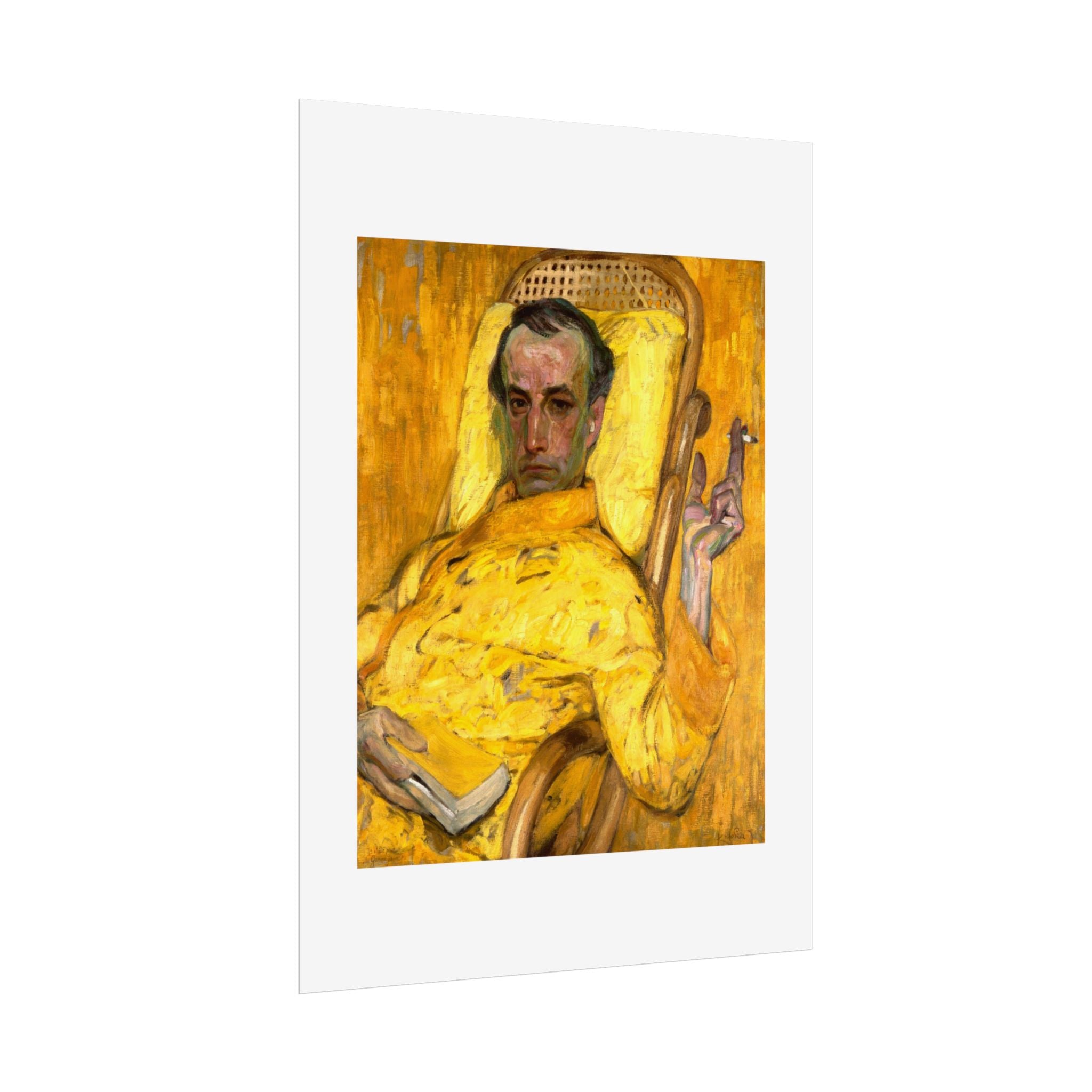 The Yellow Scale by František Kupka Wall Art Print