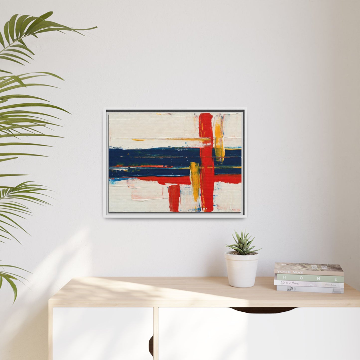 Matte Canvas, Framed (Multi-color)