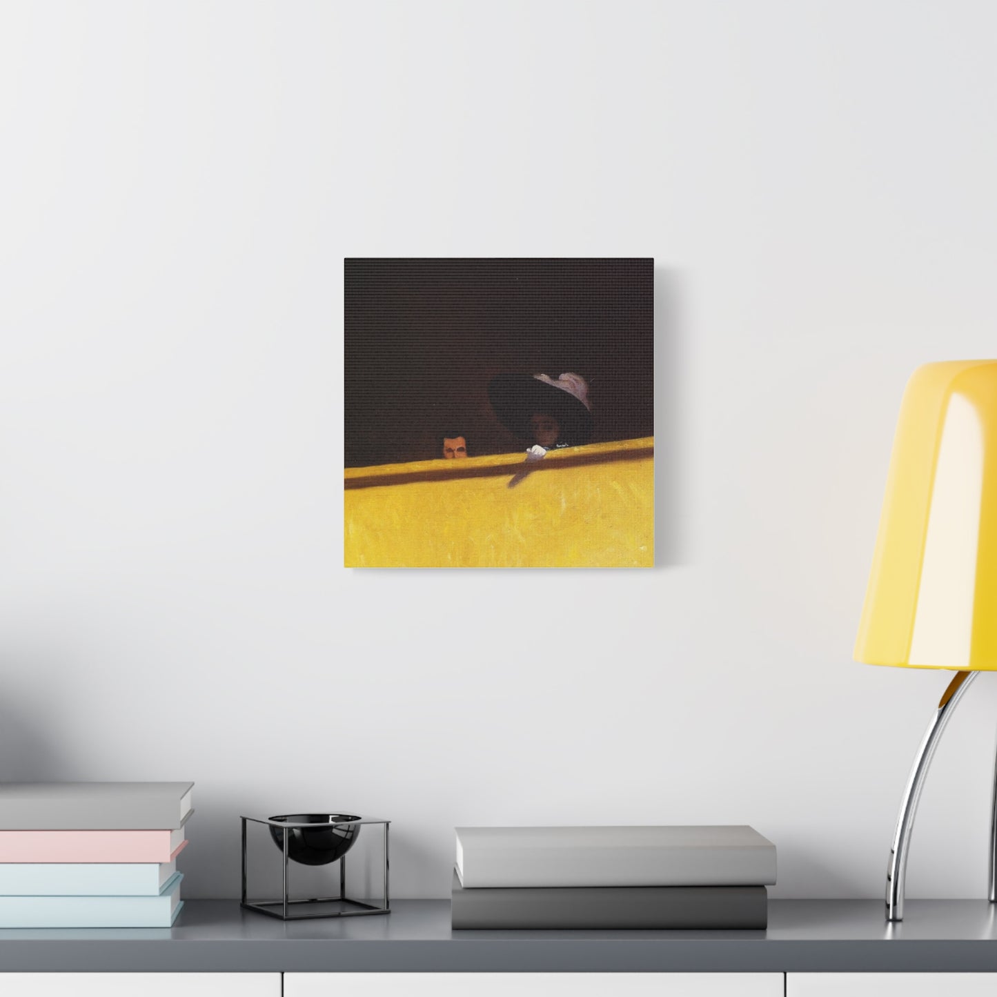 La loge de theatre by Félix Vallotton Matte Canvas Wall Art Print