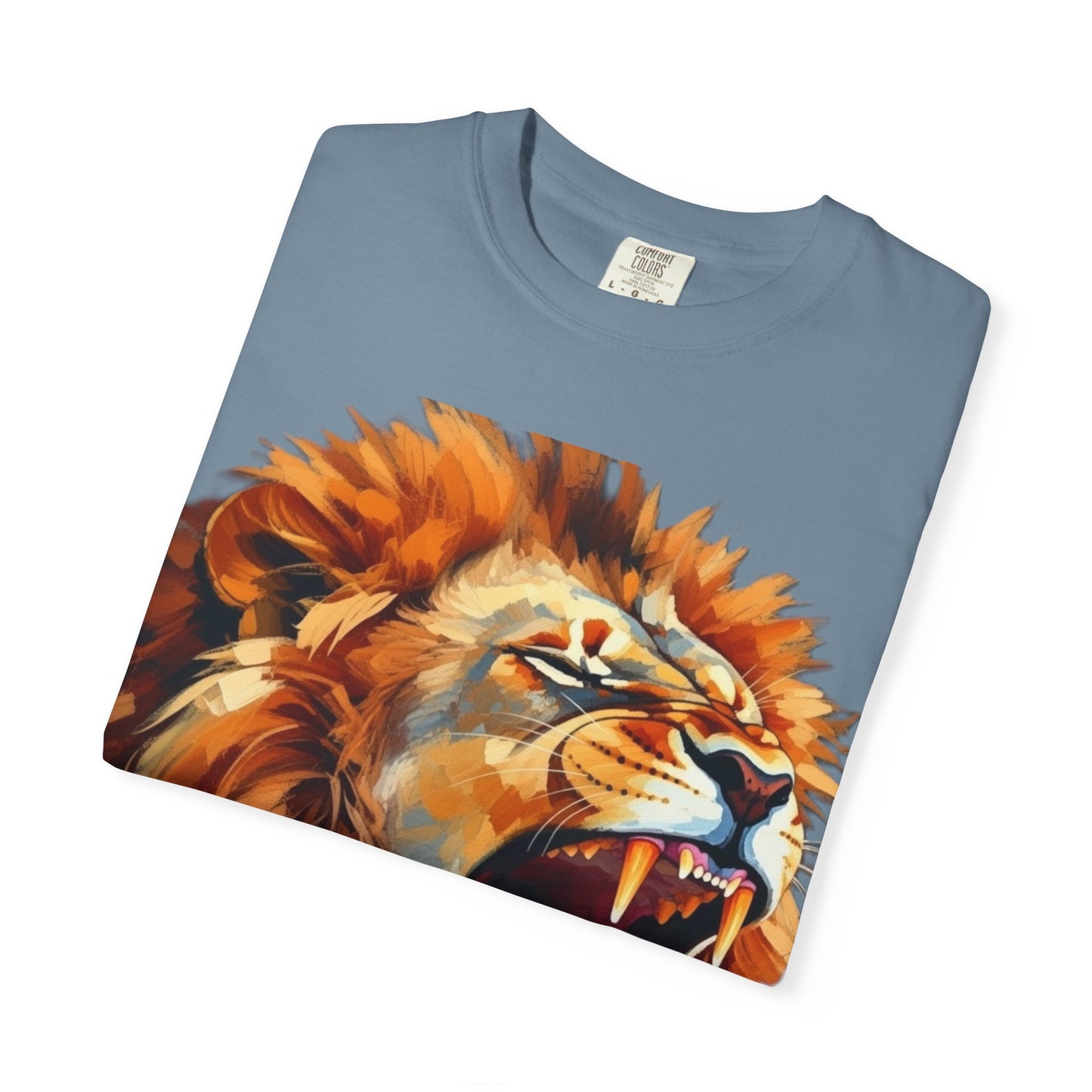 Roaring Lion T-Shirt Bold Wildlife Graphic Tee