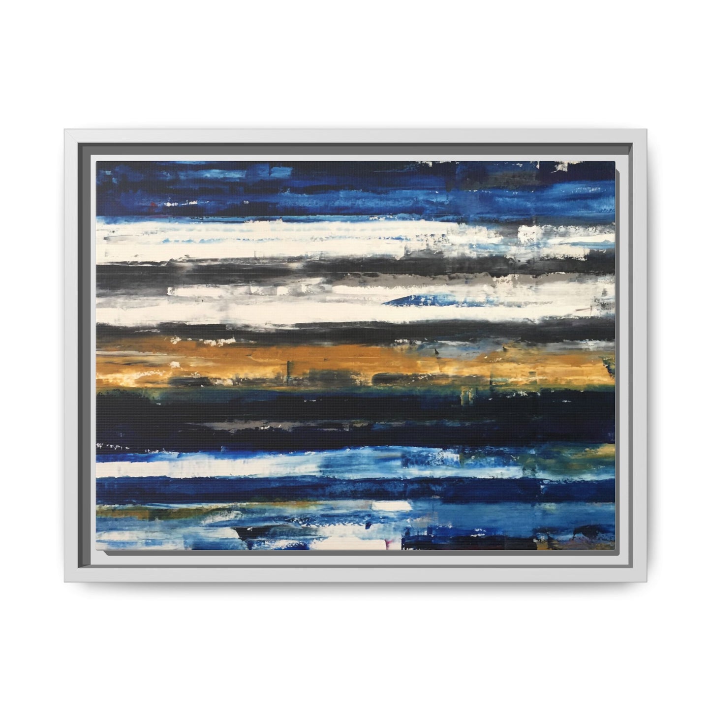 Tiny Buddha by Todd Williamson Framed Matte Canvas Abstract  Wall Art