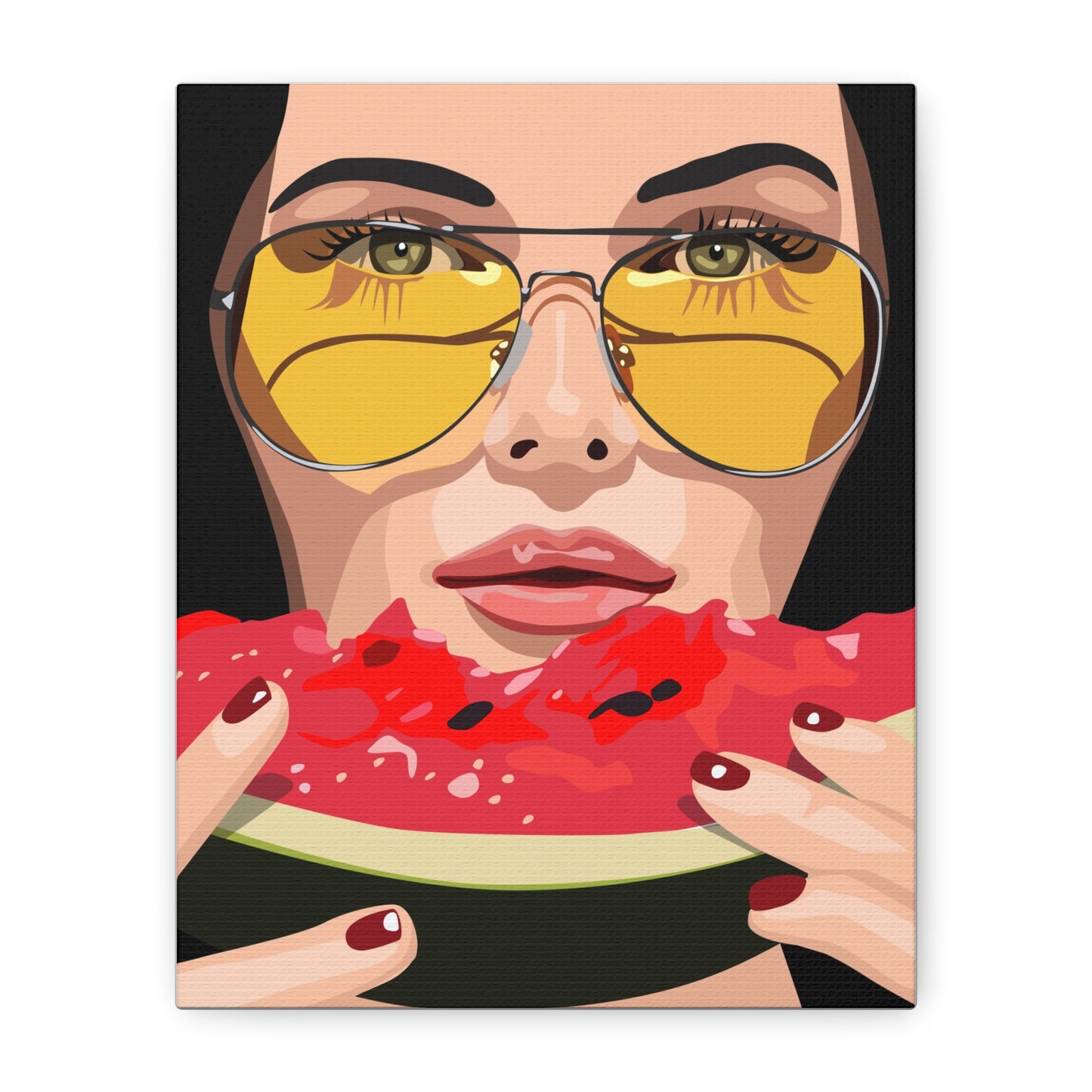 Vivid 81 by Orit Fuchs Matte Canvas Wall Art Print