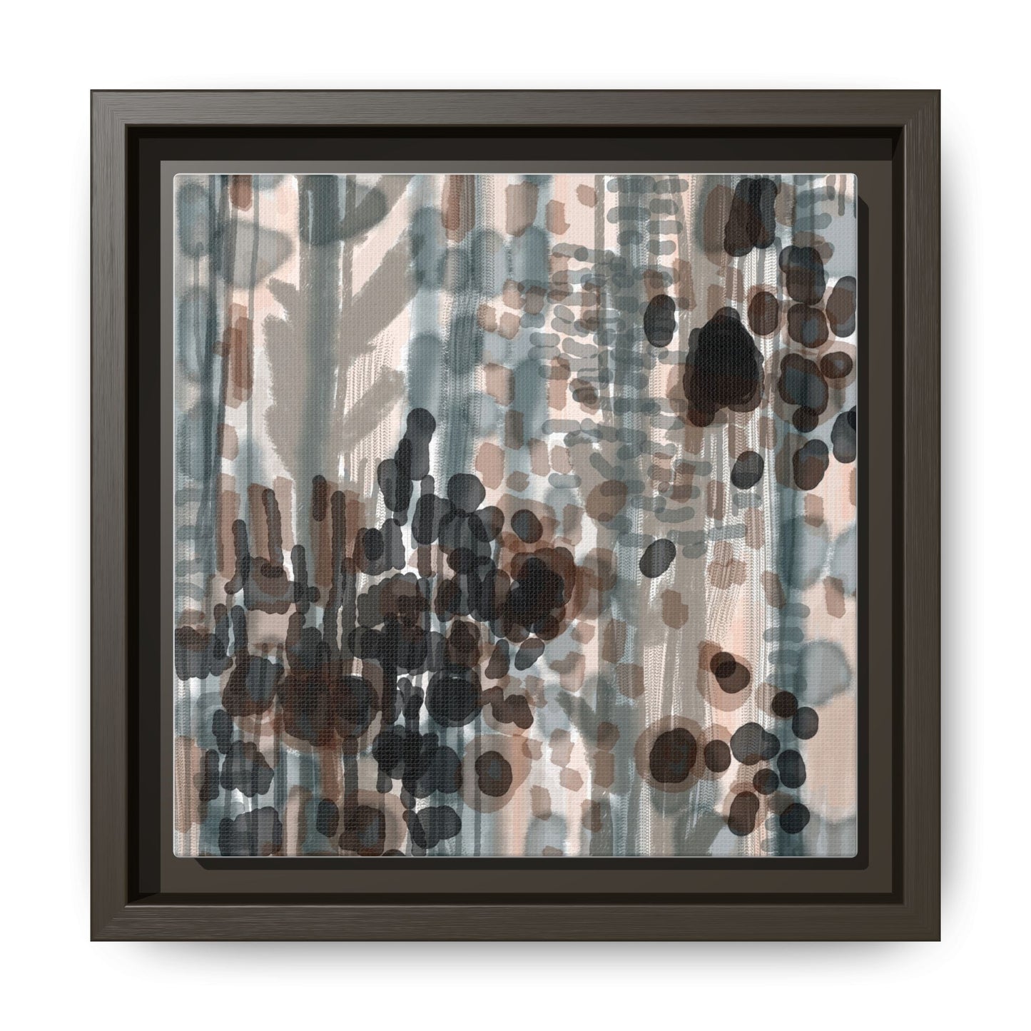 Vleken by an unknown artist Framed Canvas Art