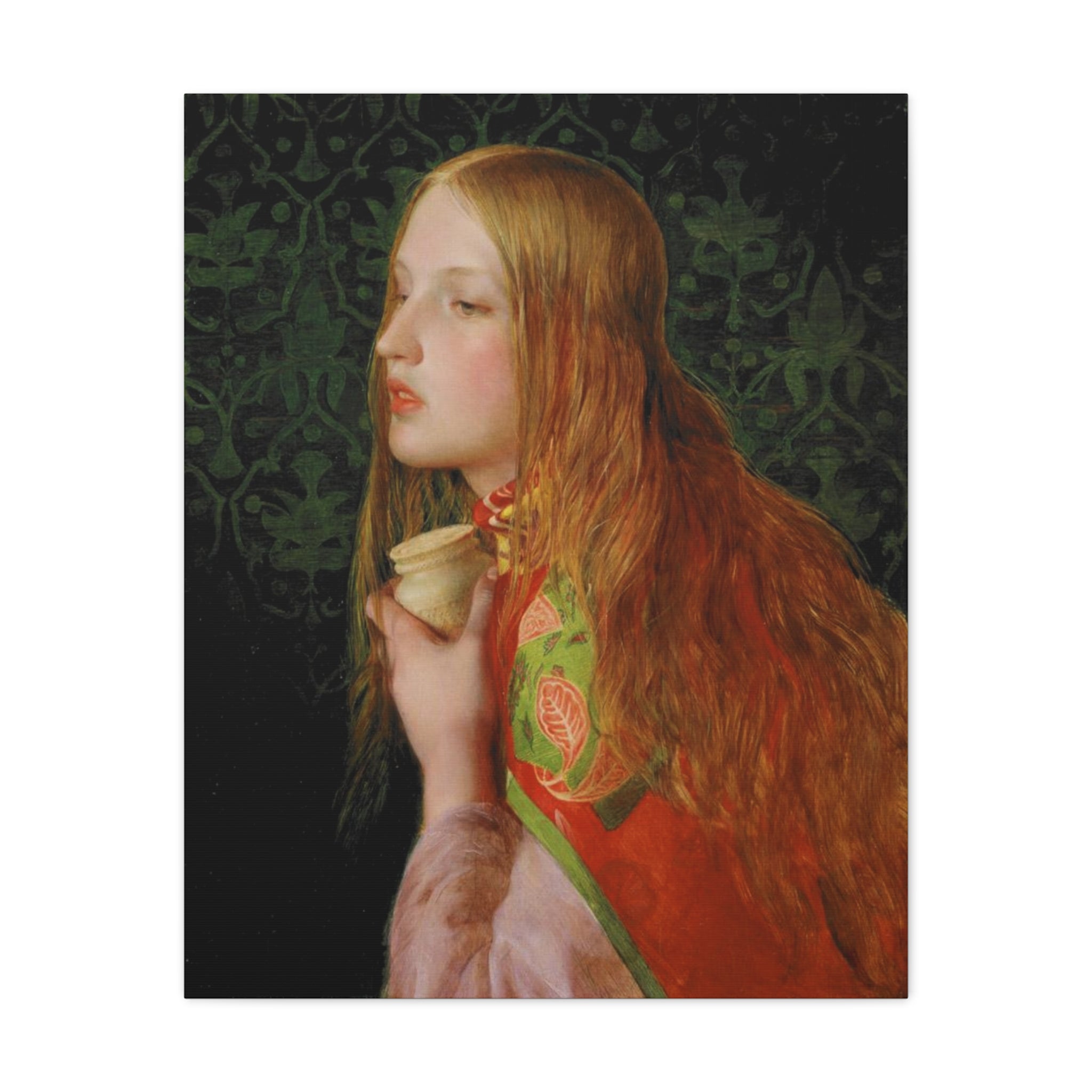 Mariya Magdalena by Frederick Sandys Canvas Wall Art Print