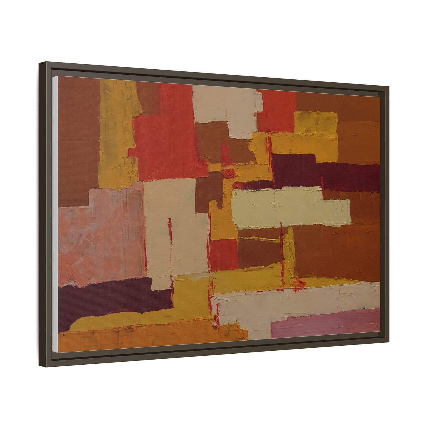 Tableau Confusion by Nicolae Calancea Framed Canvas Wall Art Print