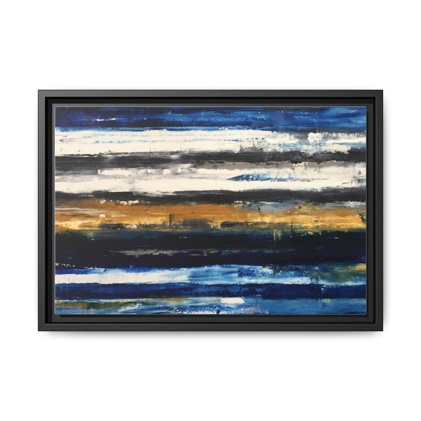 Tiny Buddha by Todd Williamson Framed Matte Canvas Abstract  Wall Art