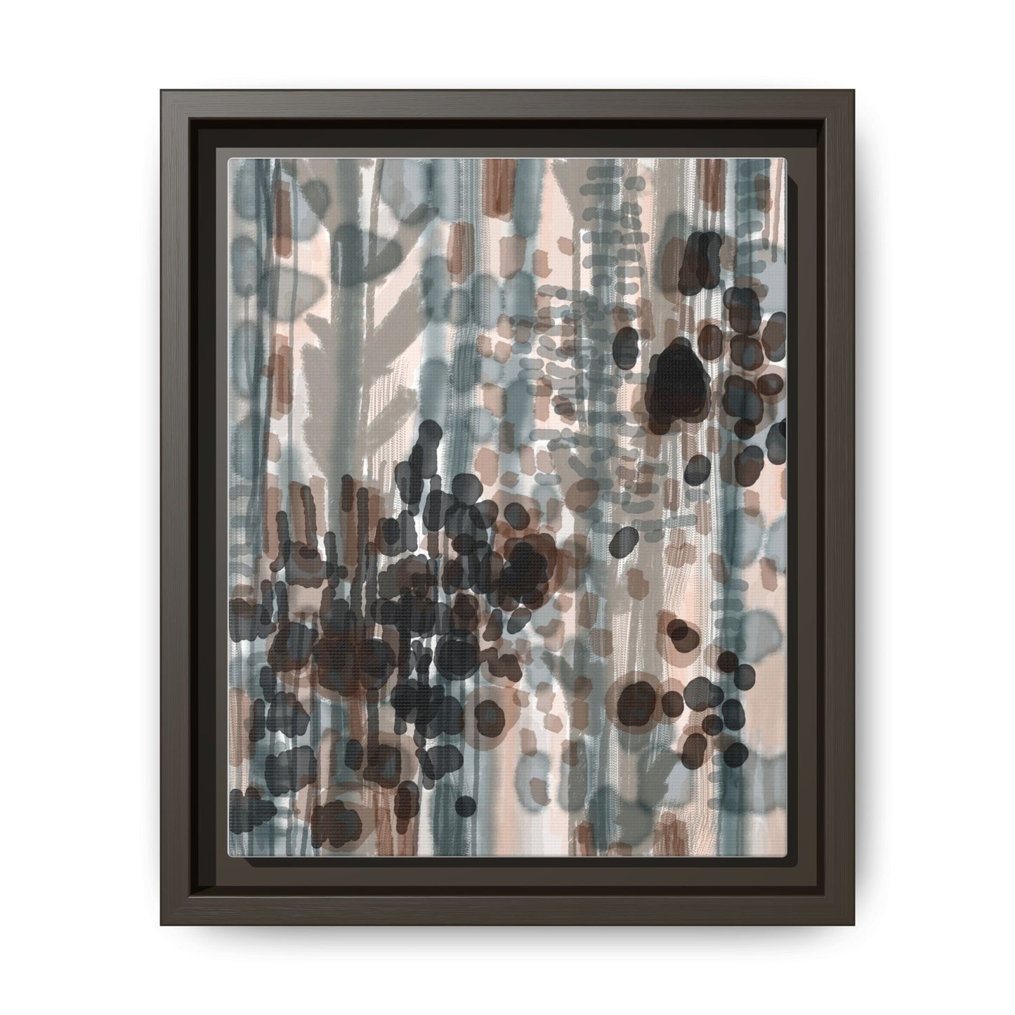 Vleken by an unknown artist Framed Canvas Art