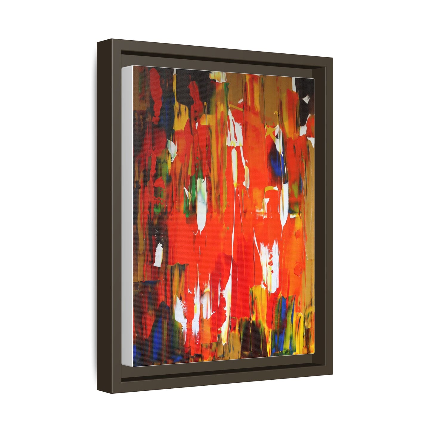 Burn baby burn by Norman Barrett Framed Matte Canvas Wall Art