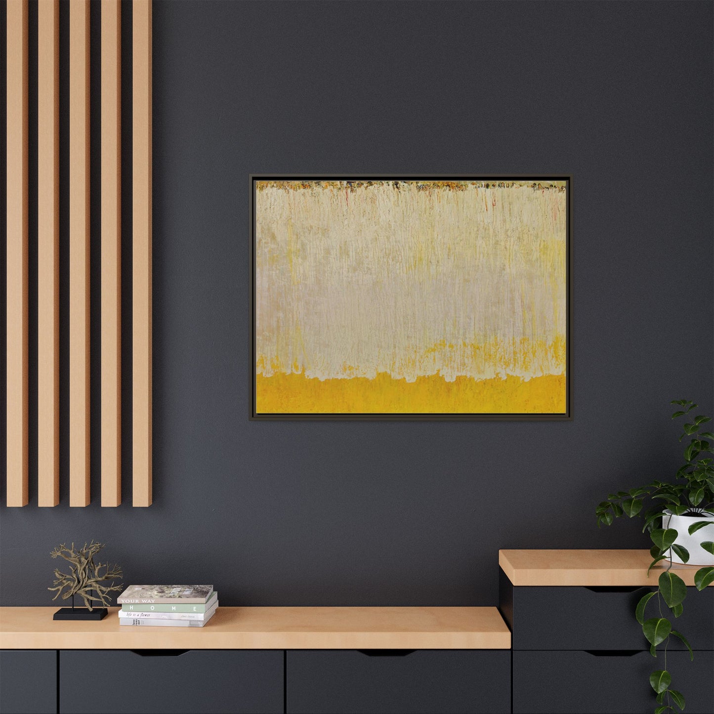 Follow by Christopher Le Brun Matte Framed Canvas Wall Art Print