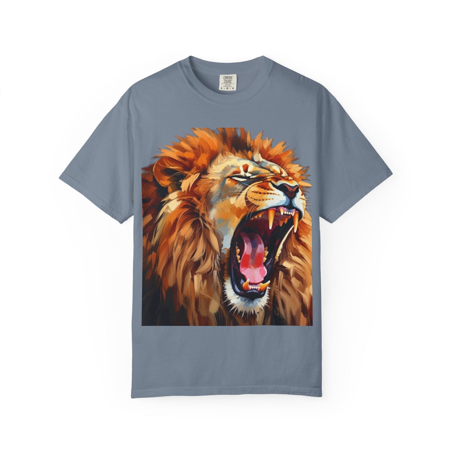 Roaring Lion T-Shirt Bold Wildlife Graphic Tee