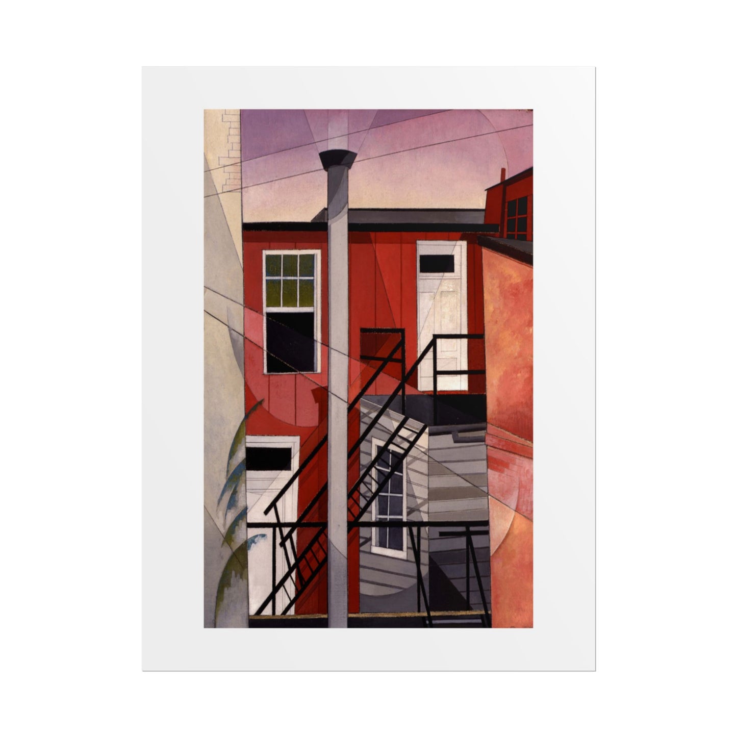 Modern Conveniences by Charles Demuth Wall Art Print
