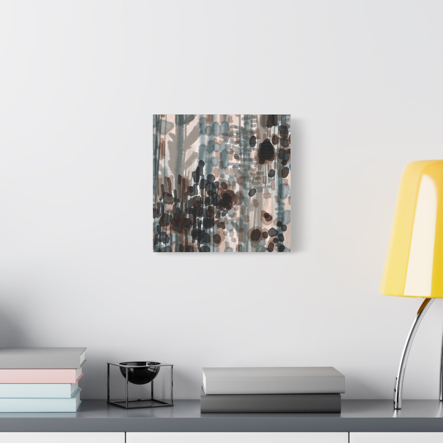 Vleken by an unknown artist Abstract Matte Canvas Wall Art