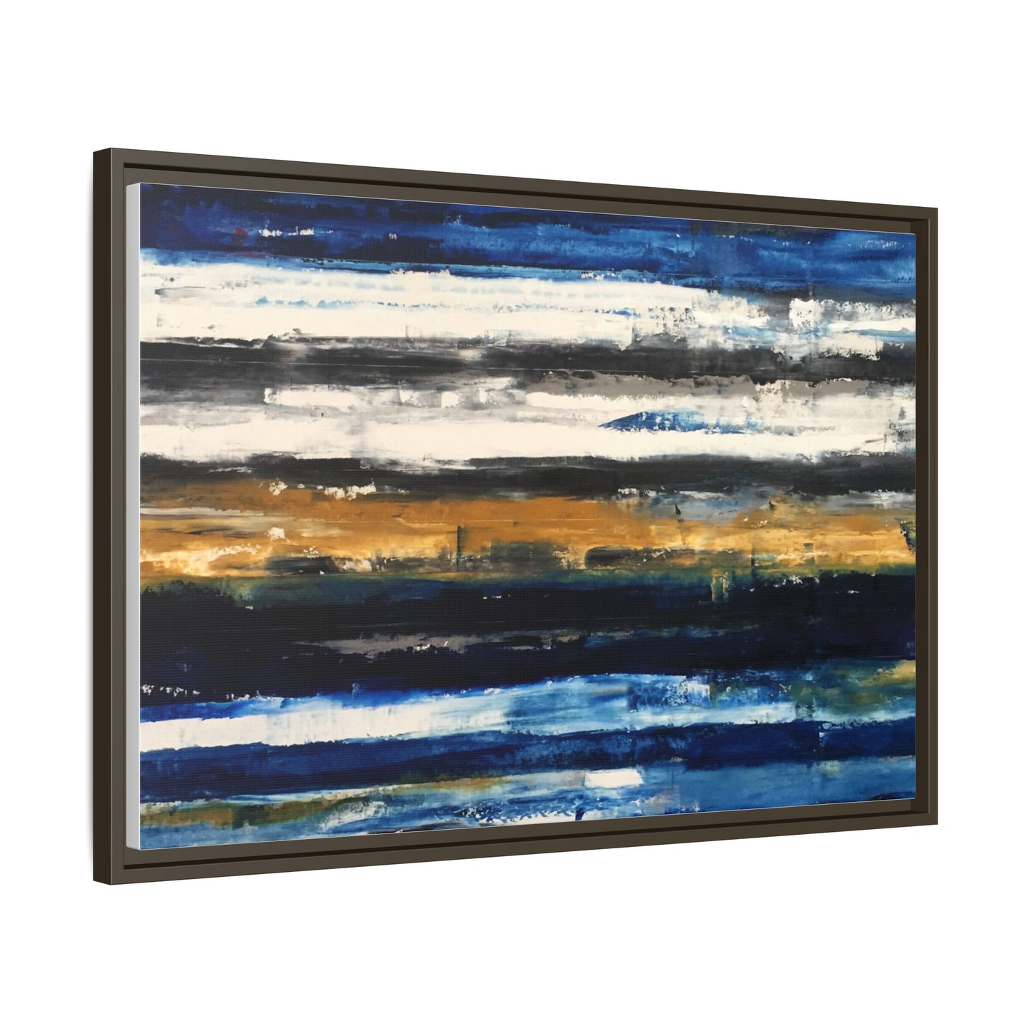 Tiny Buddha by Todd Williamson Framed Matte Canvas Abstract  Wall Art