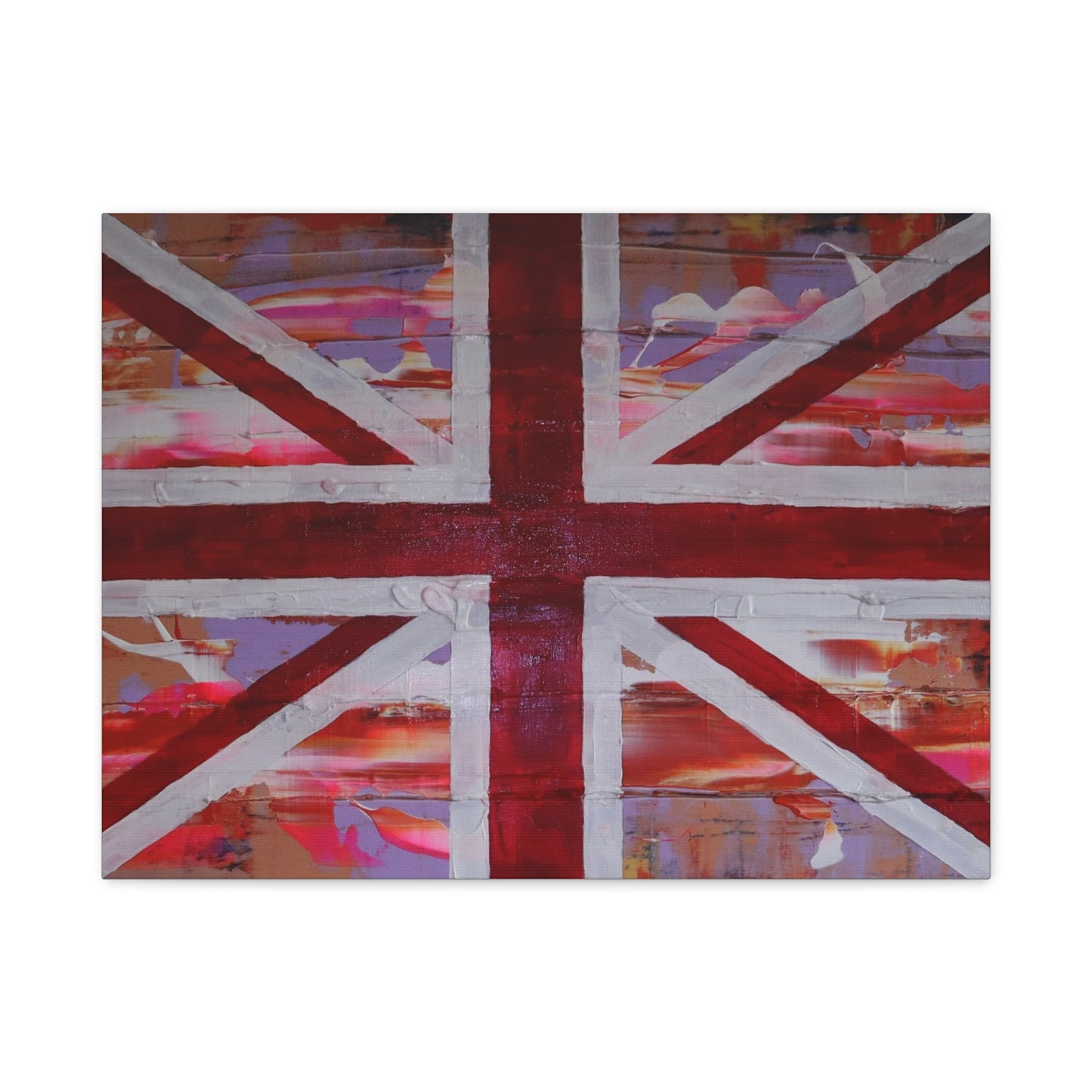 Union Jack is back! by Norman Barrett Matte Canvas Wall Art