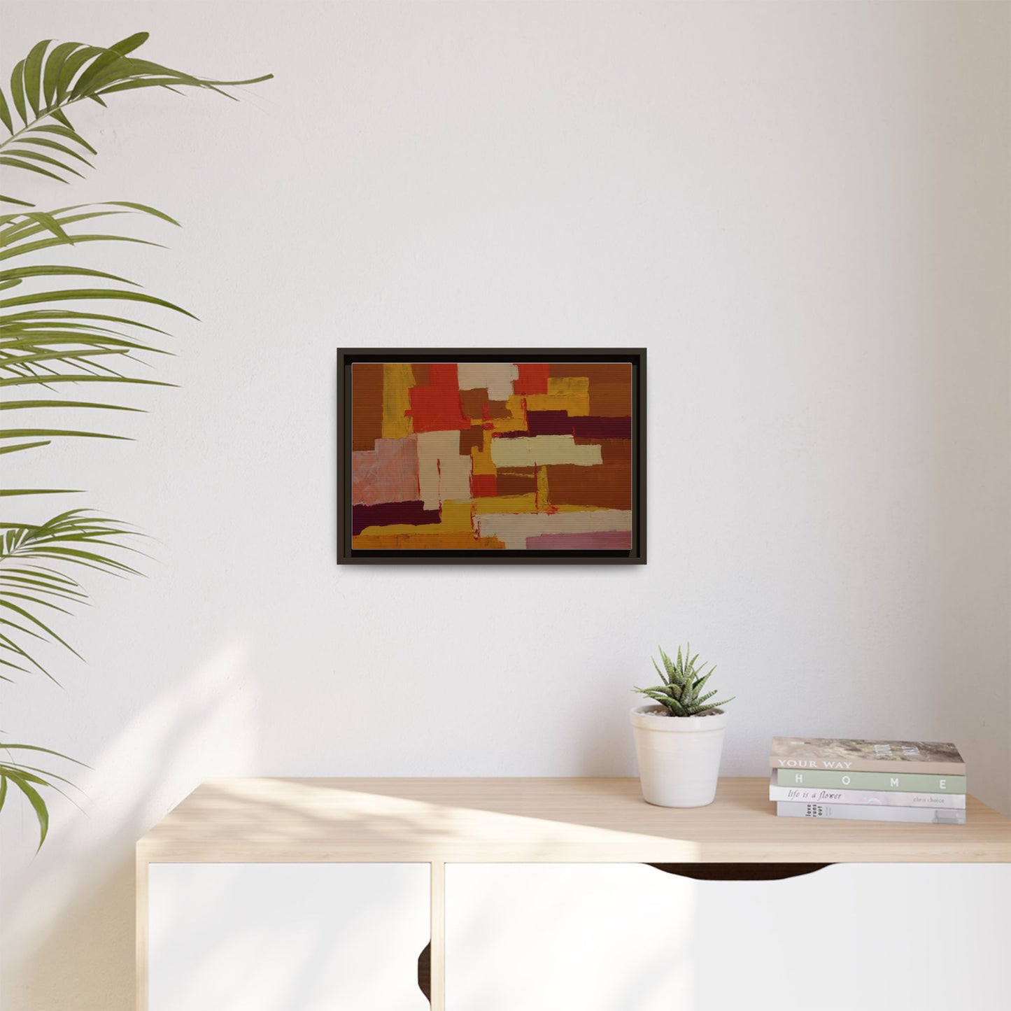 Tableau Confusion by Nicolae Calancea Framed Canvas Wall Art Print