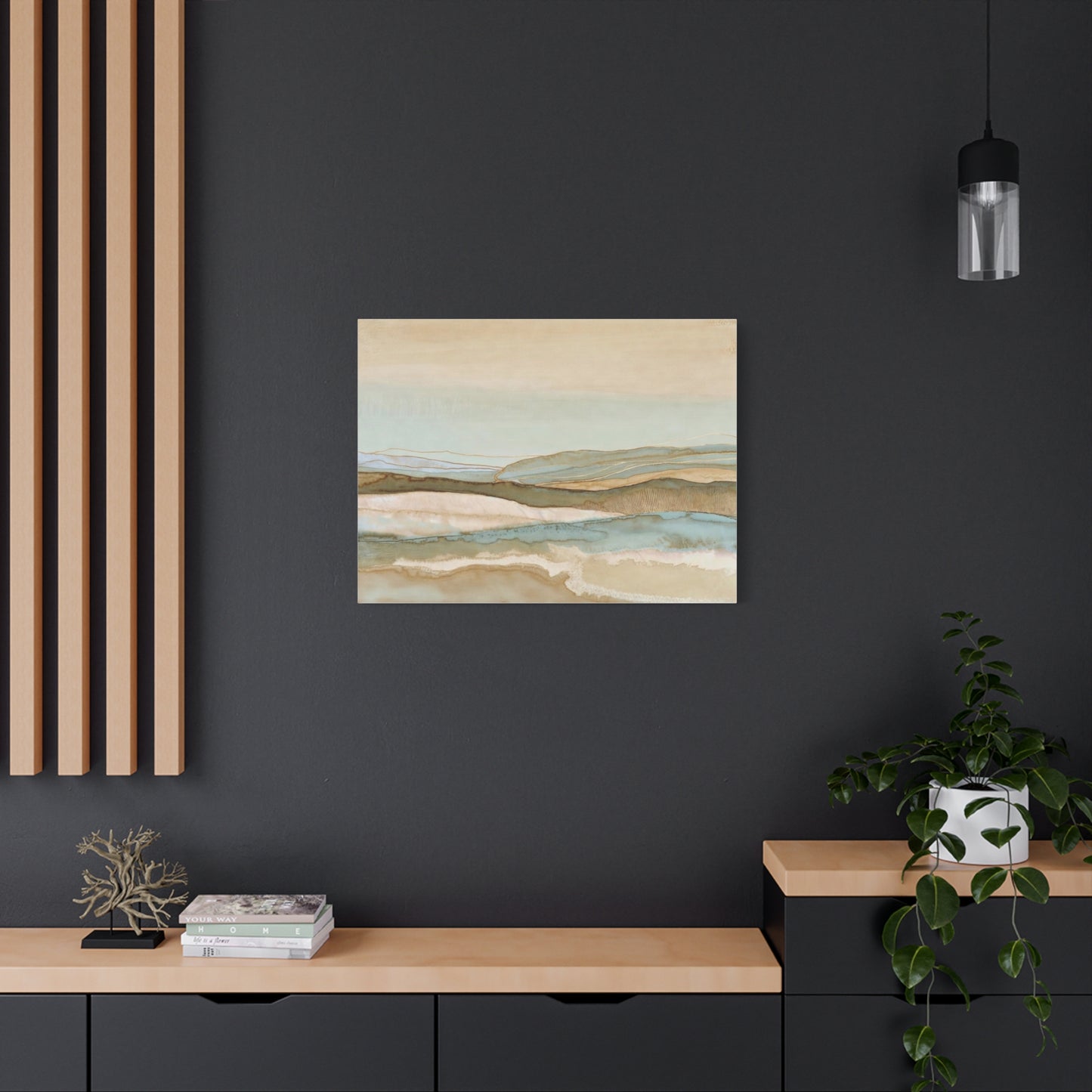 Coastal Abstract Canvas