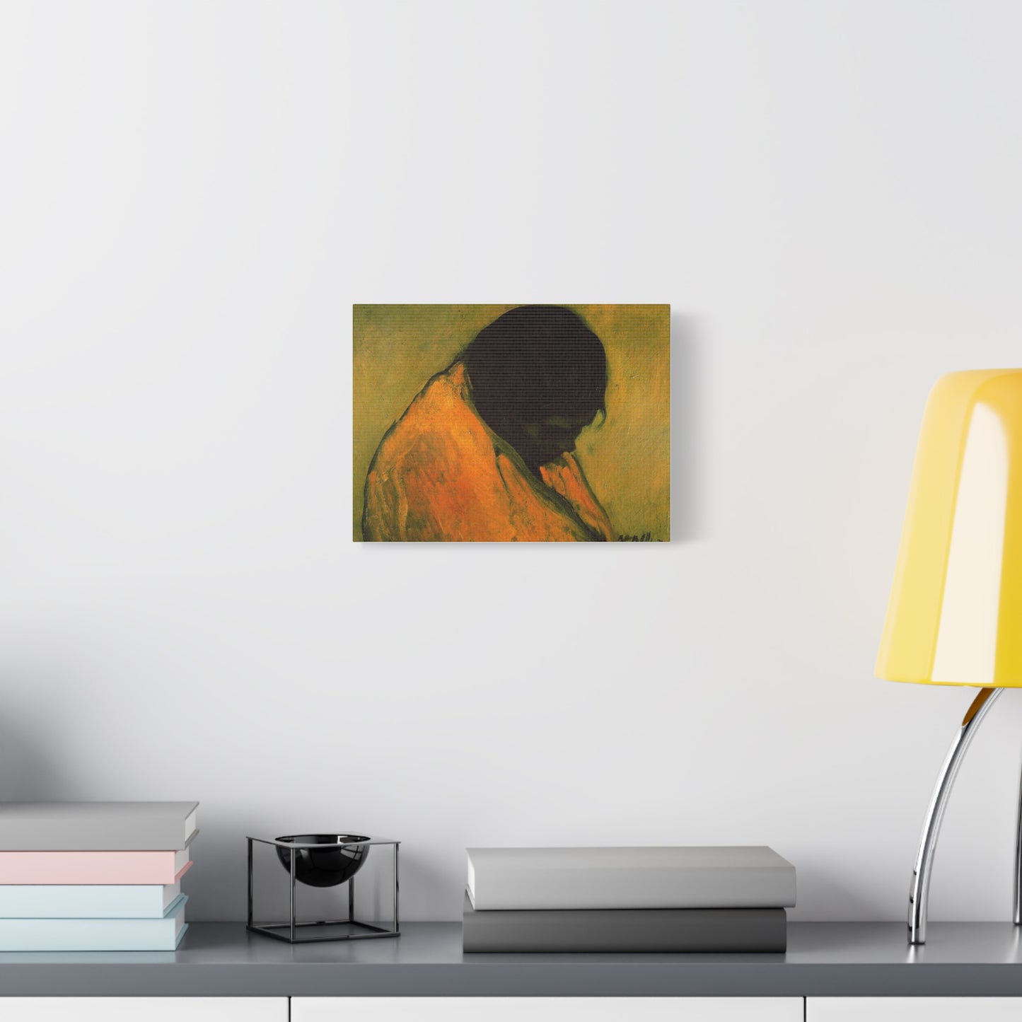 Amparo by Isidre Nonell Matte Stretched Canvas Wall Art Print