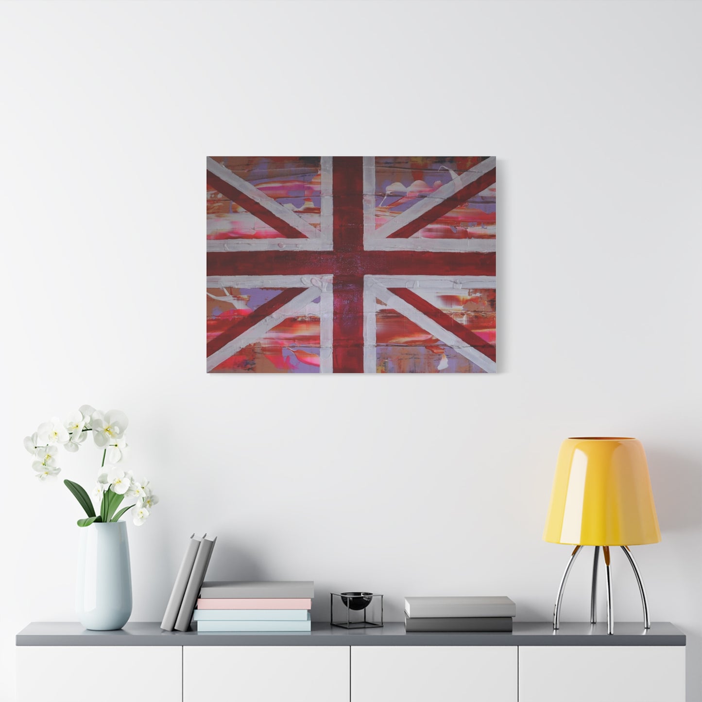 Union Jack is back! by Norman Barrett Matte Canvas Wall Art