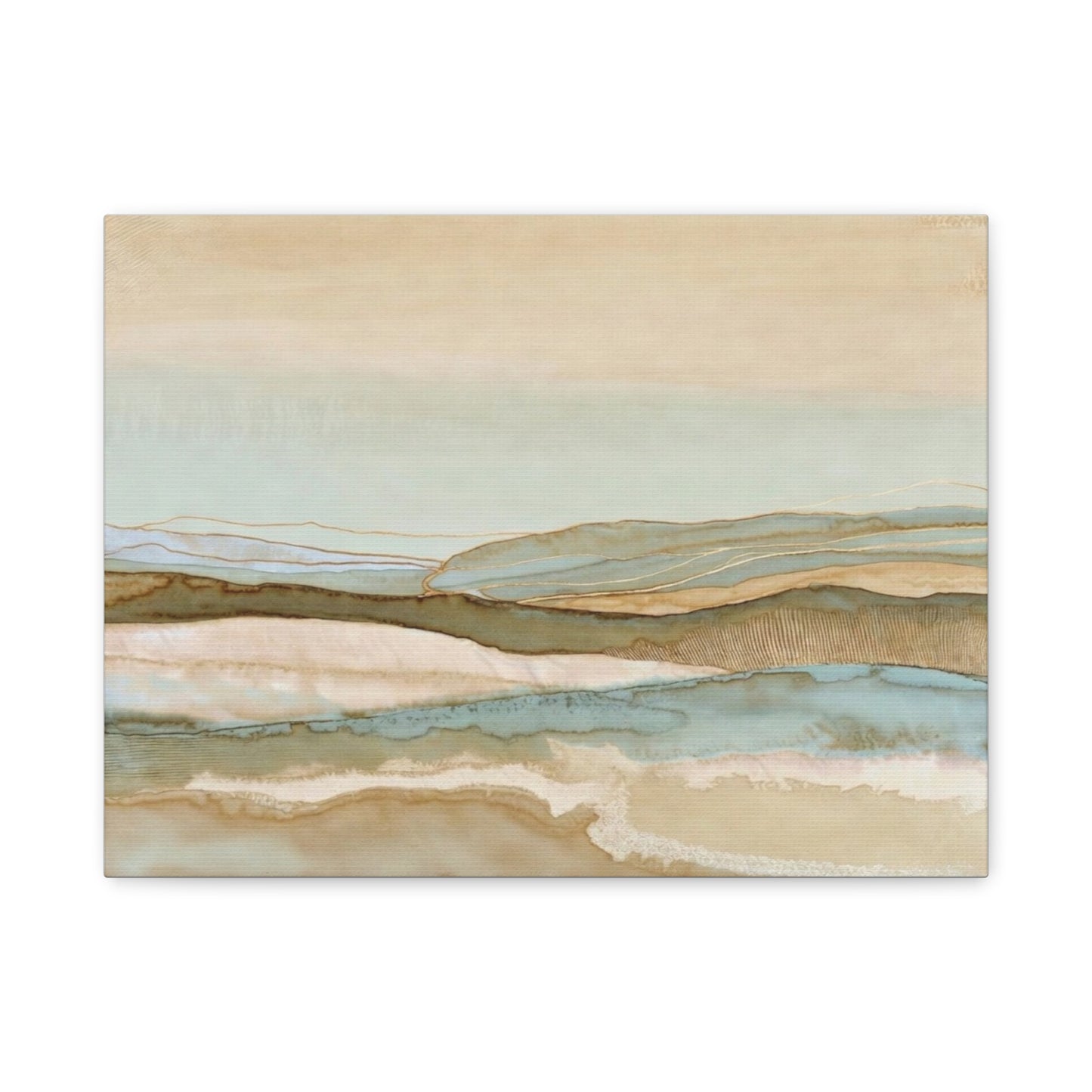 Coastal Abstract Canvas