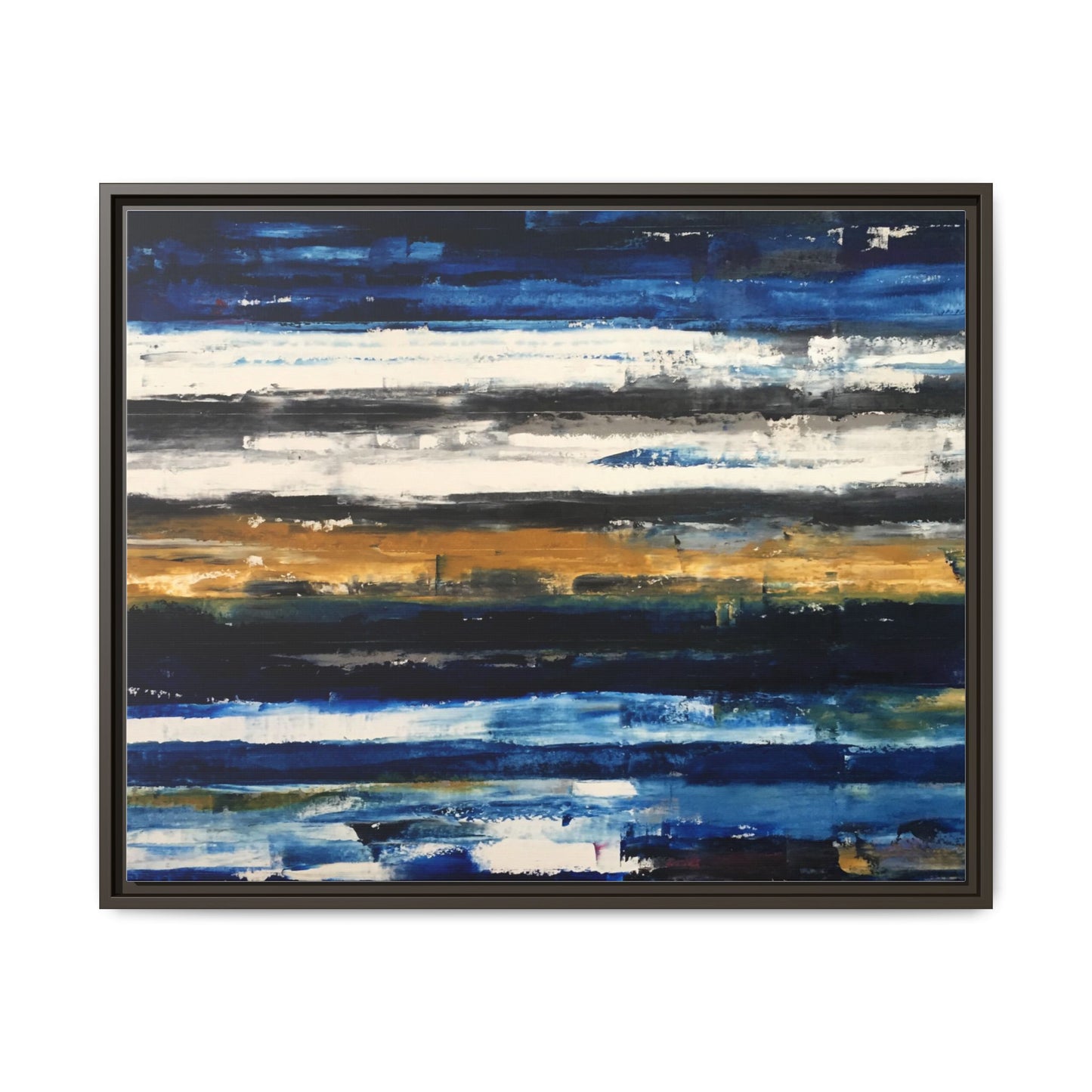 Tiny Buddha by Todd Williamson Framed Matte Canvas Abstract  Wall Art