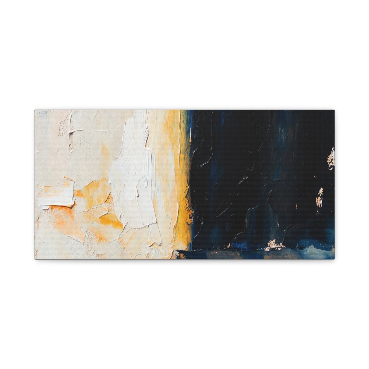 Abstract Coastal Light Matte Canvas Print — Stretched 1.25"