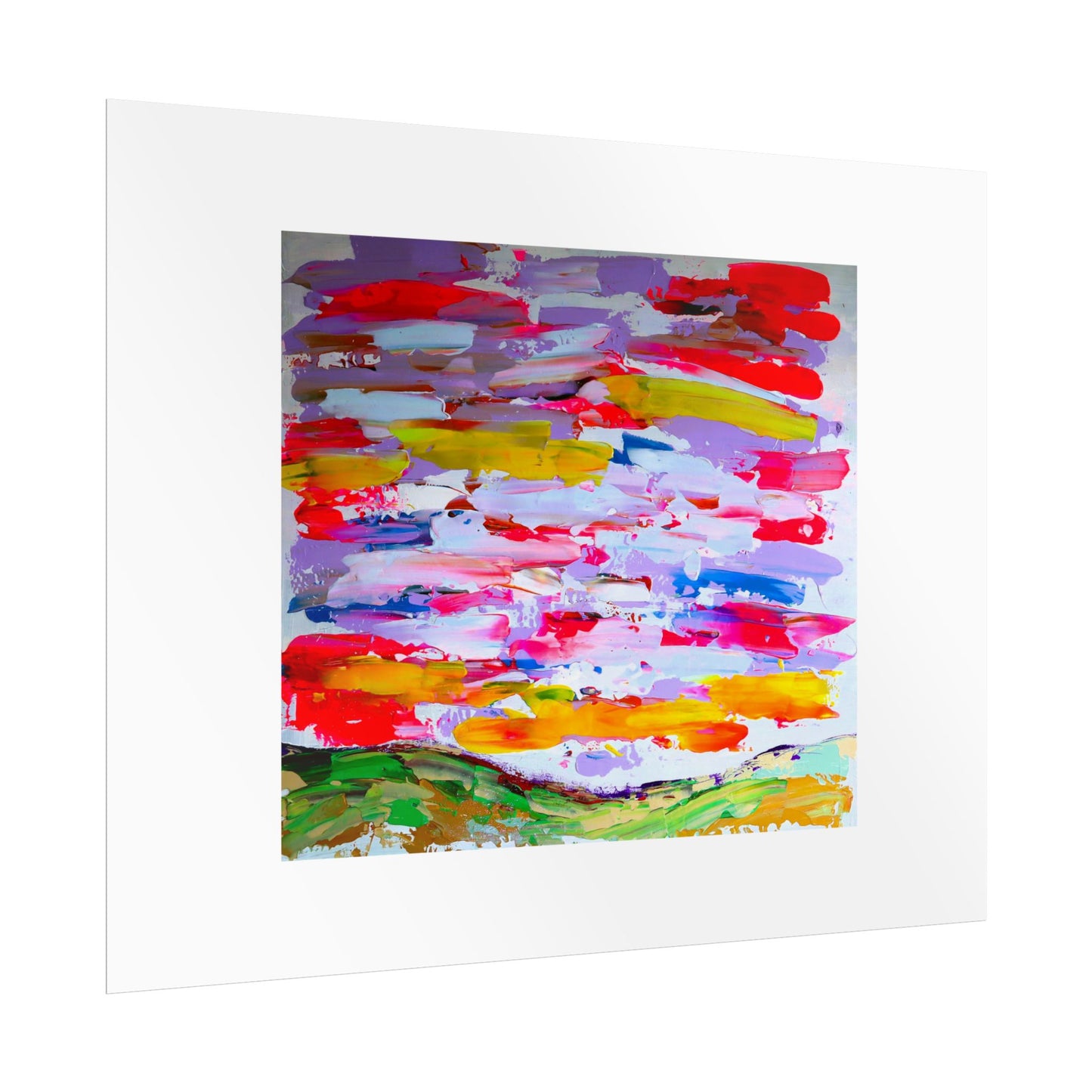 Sunny day in may by Norman Barrett Wall Art Print