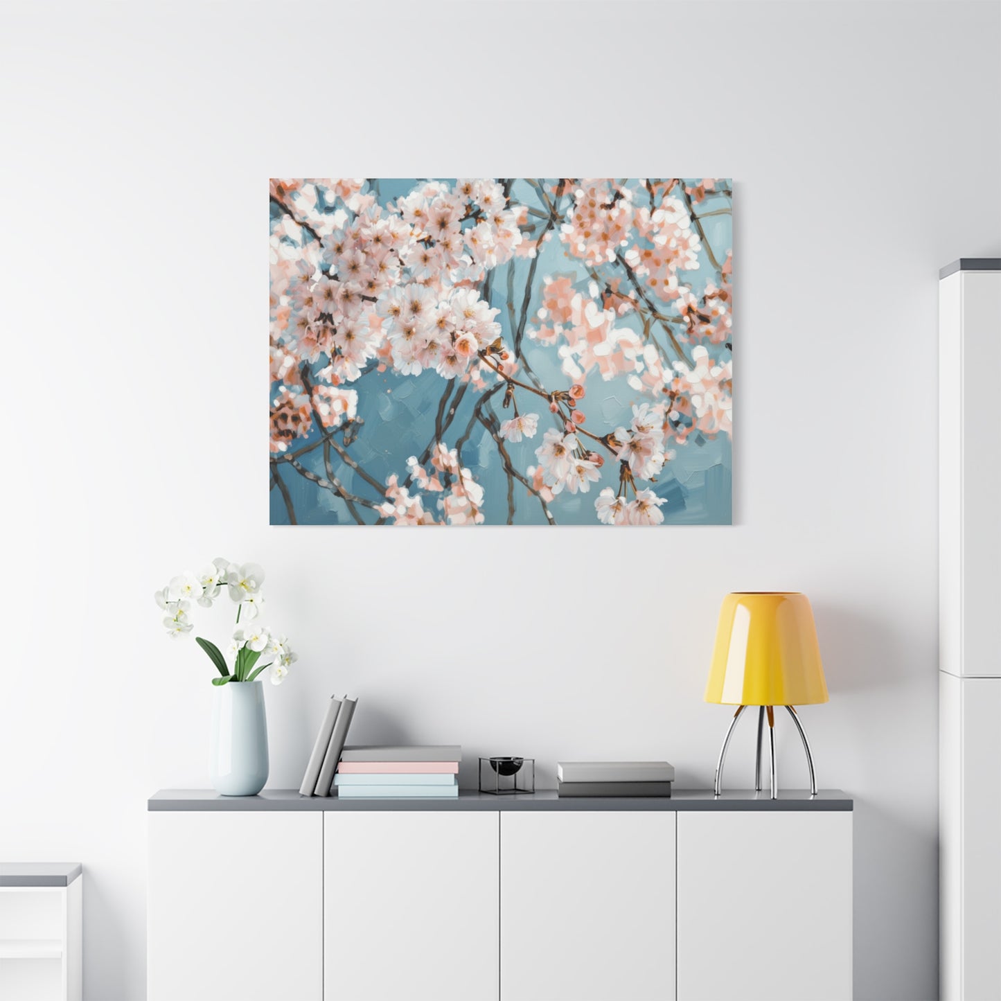 Cherry Blossom Matte Canvas Wall Art – Stretched 1.25"