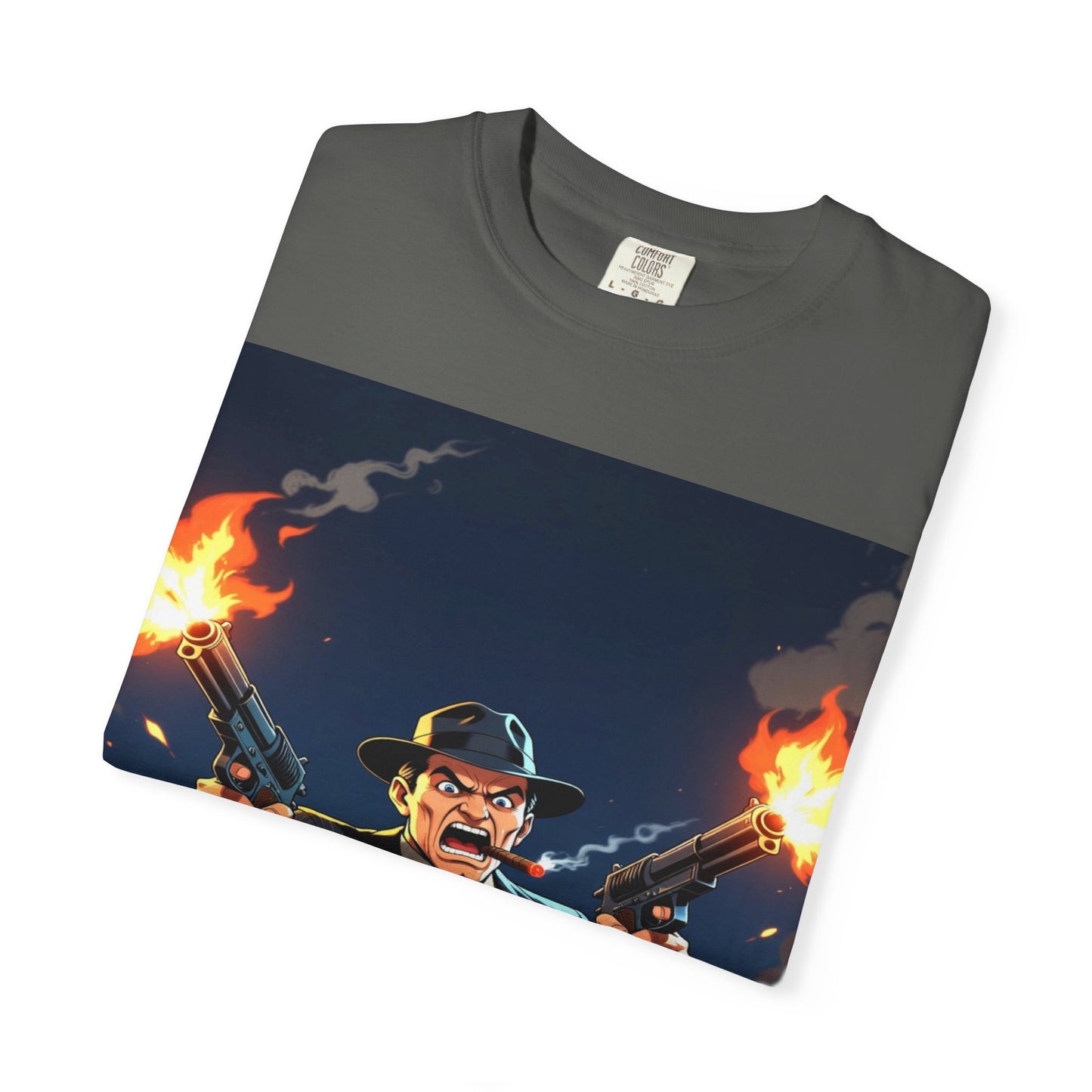 Gangster T‑Shirt — Vintage Outlaw Graphic Tee