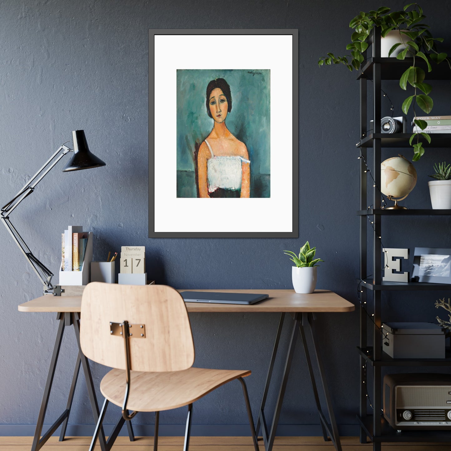 Christina by Amedeo Modigliani Framed Wall Art Poster