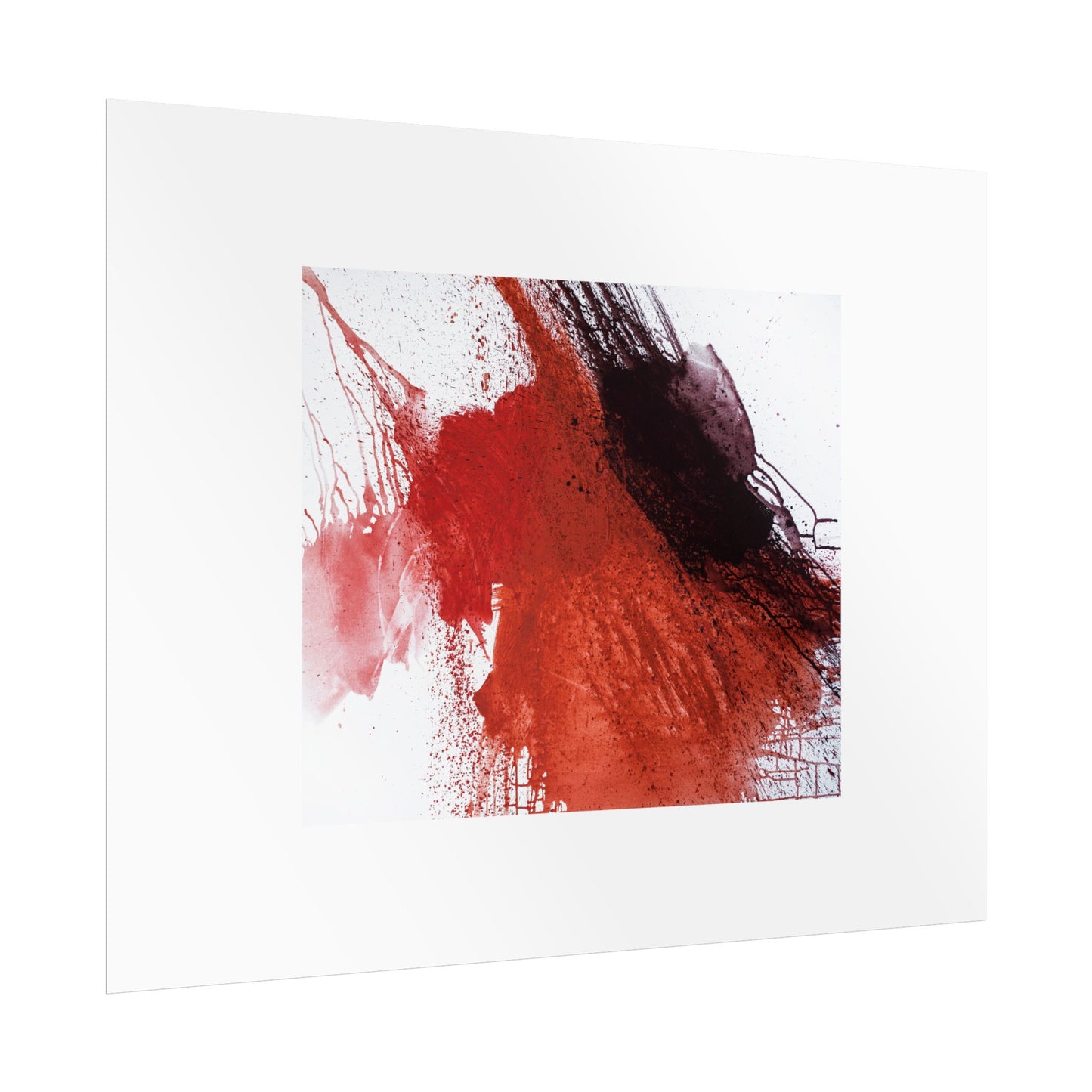 Flame by Natalija Miladinovic Wall Art Print