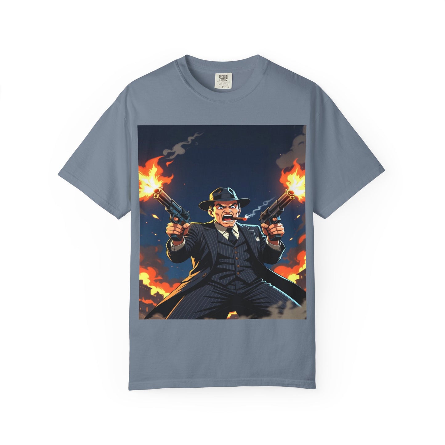 Gangster T‑Shirt — Vintage Outlaw Graphic Tee