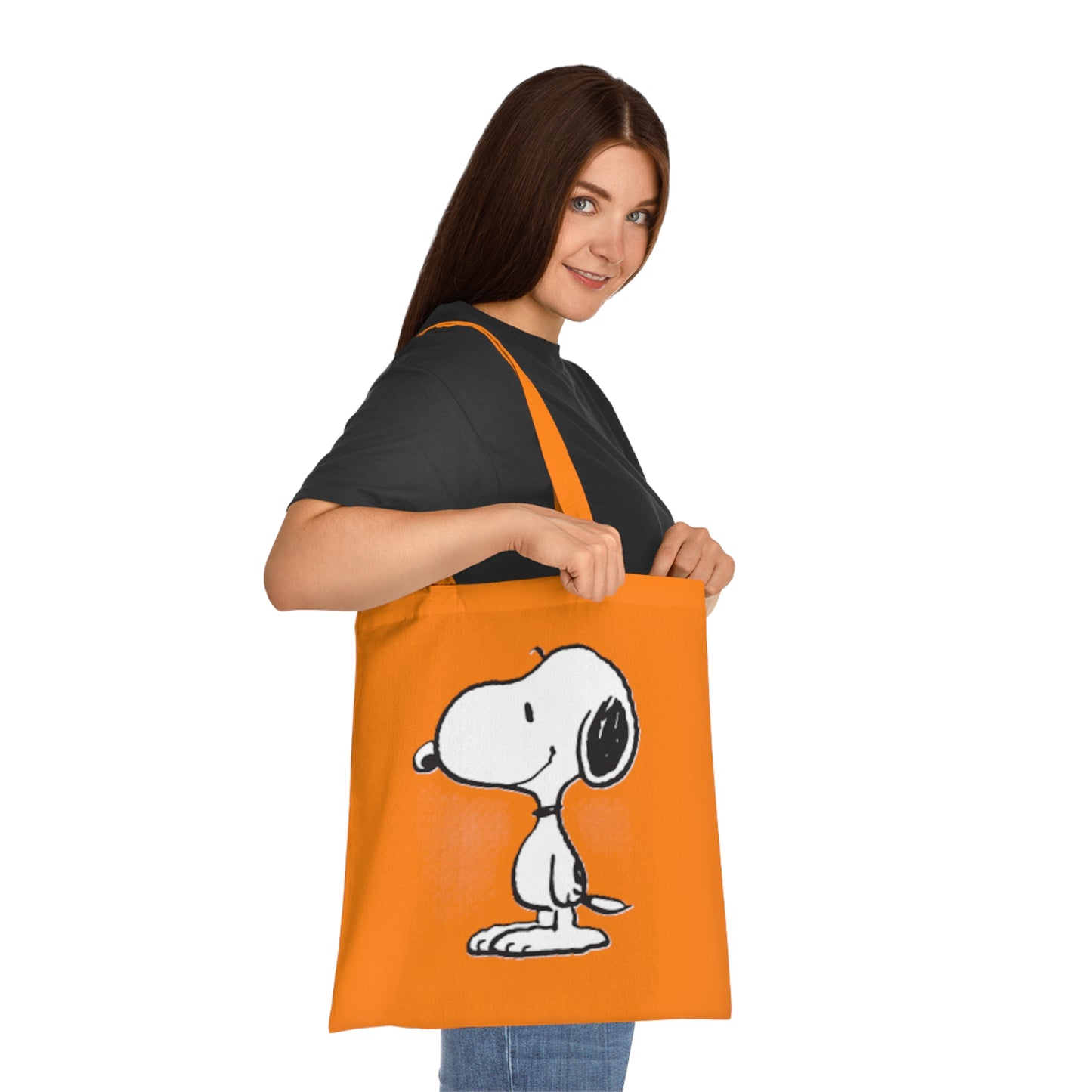 Classic Snoopy Cotton Tote Bag – Retro Peanuts Character Tote
