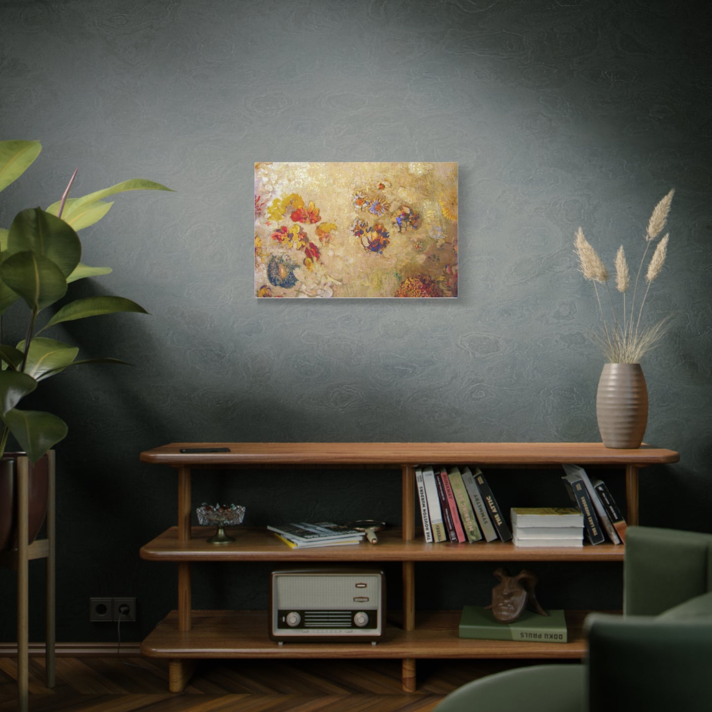 Andrevanb Panneau Décoratif by Odilon Redon Matte Canvas Wall Art Print