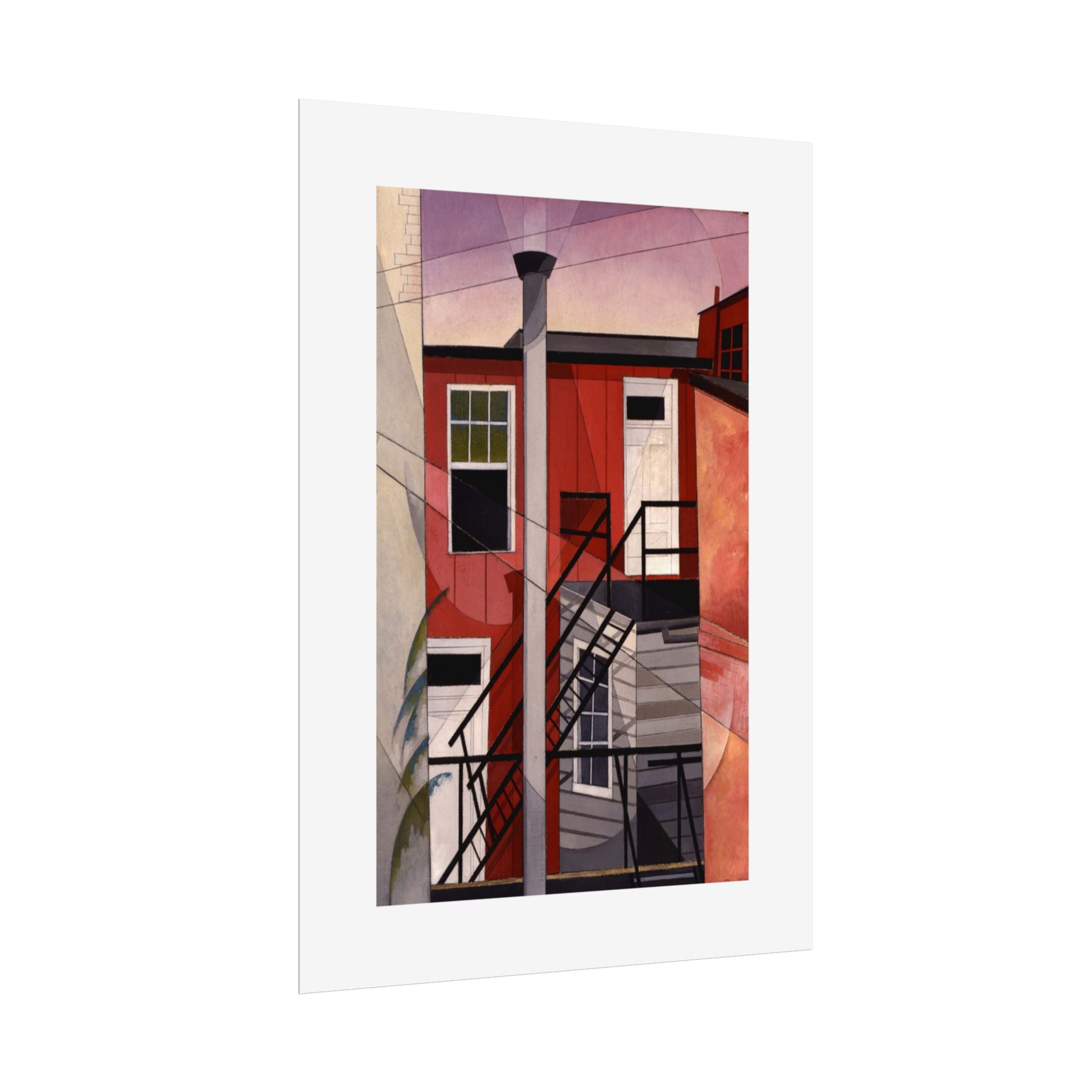 Modern Conveniences by Charles Demuth Wall Art Print