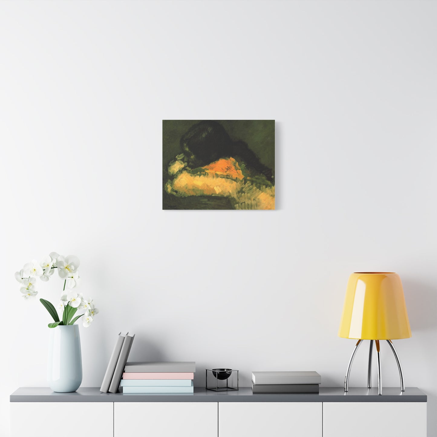 La Chata by Isidre Nonell Matte Canvas Wall Art Print