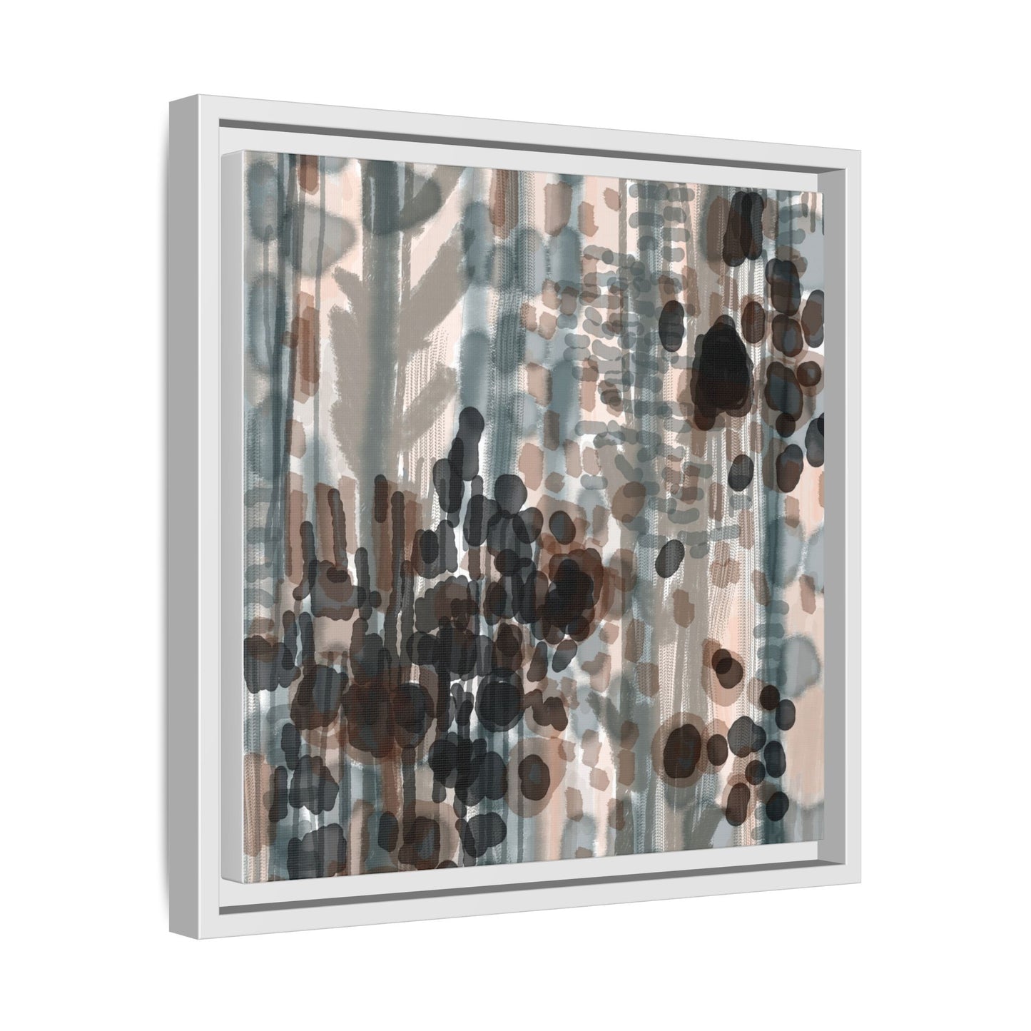 Vleken by an unknown artist Framed Canvas Art