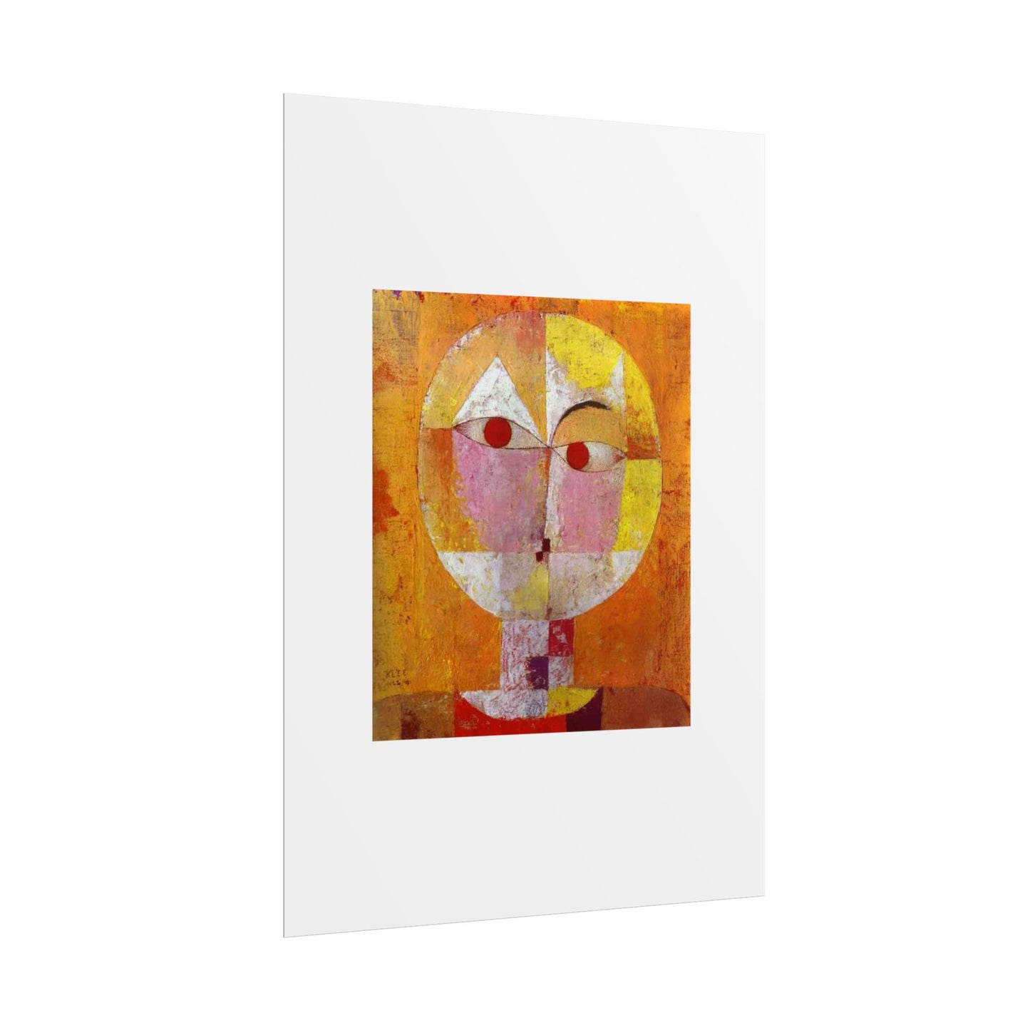 Senecio II by Paul Klee Wall Art Print