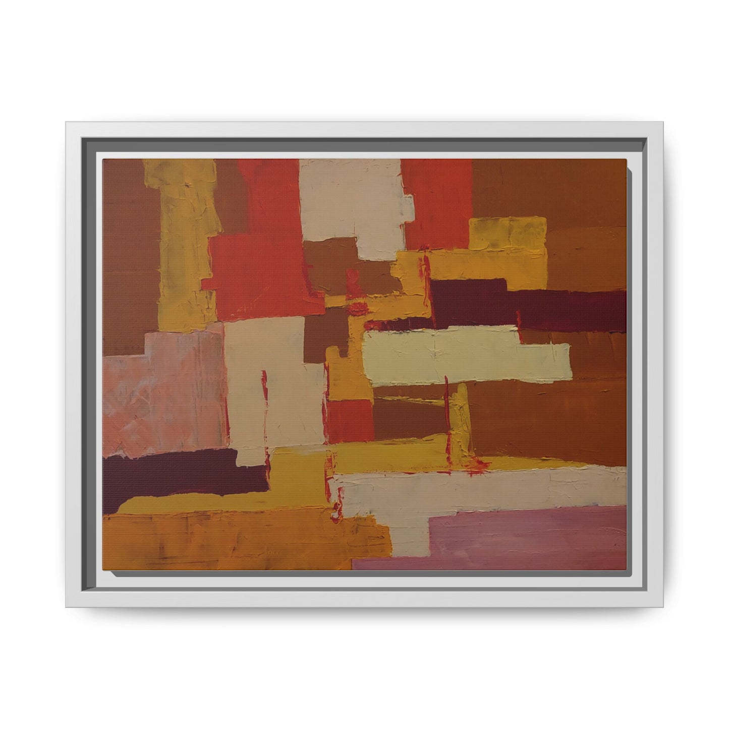 Tableau Confusion by Nicolae Calancea Framed Canvas Wall Art Print