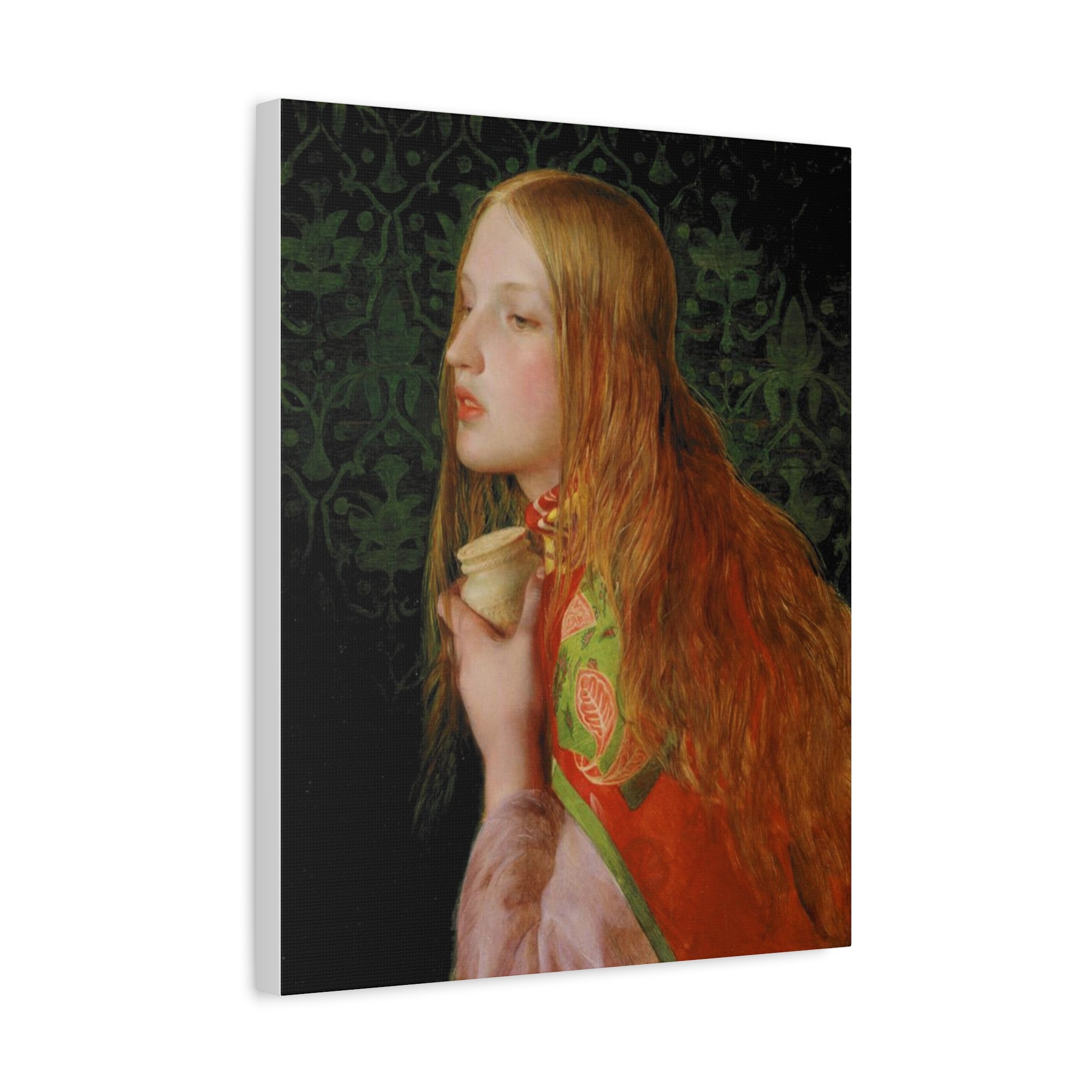 Mariya Magdalena by Frederick Sandys Canvas Wall Art Print