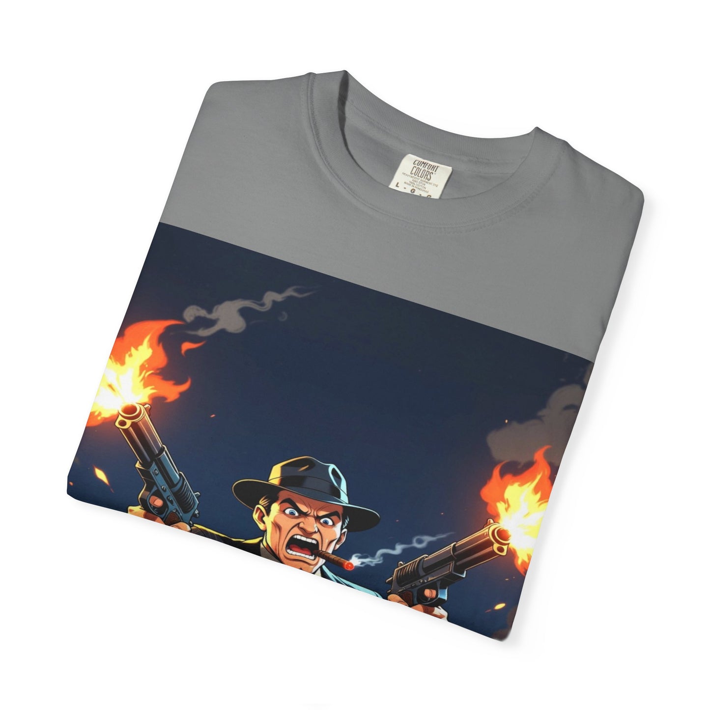 Gangster T‑Shirt — Vintage Outlaw Graphic Tee