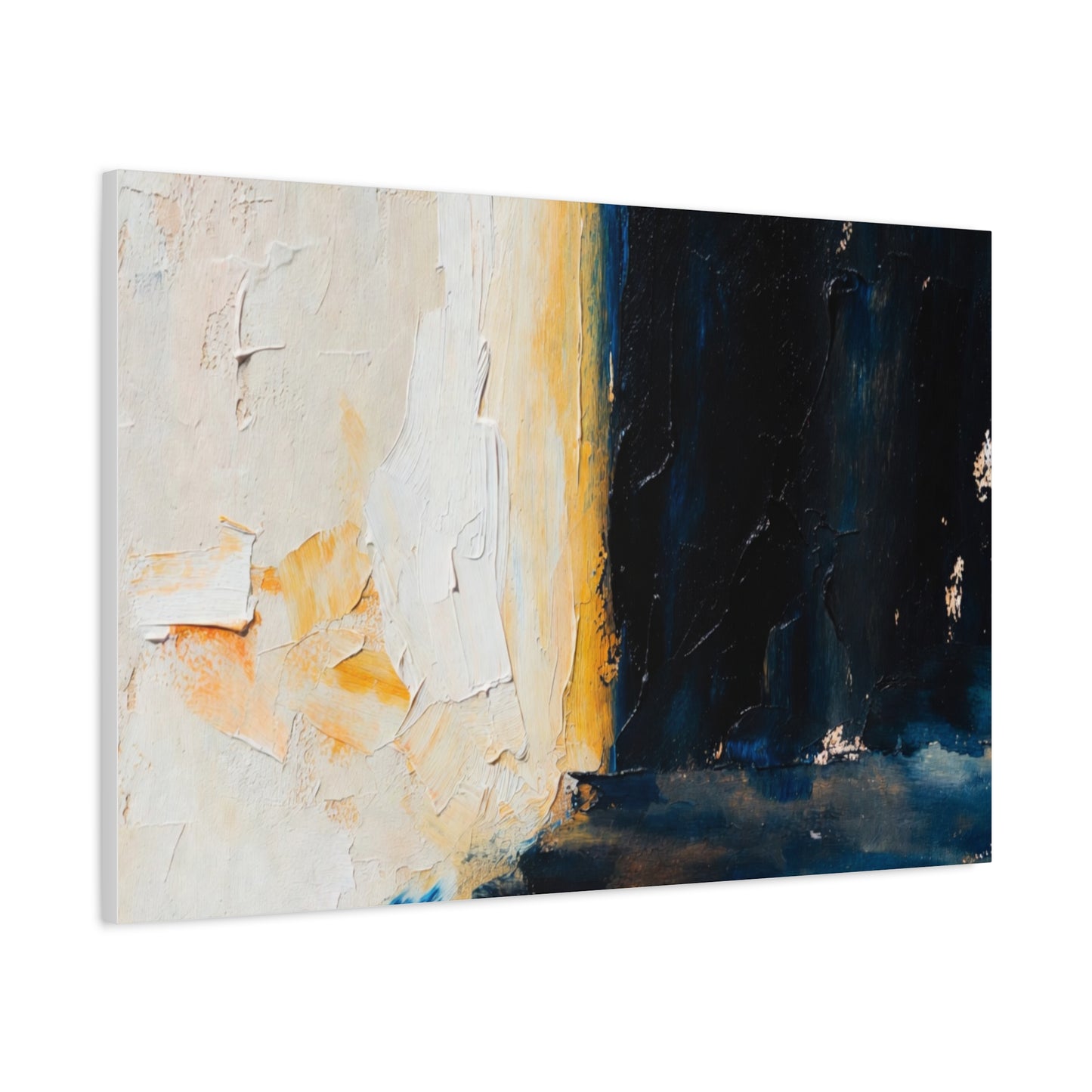 Abstract Coastal Light Matte Canvas Print — Stretched 1.25"