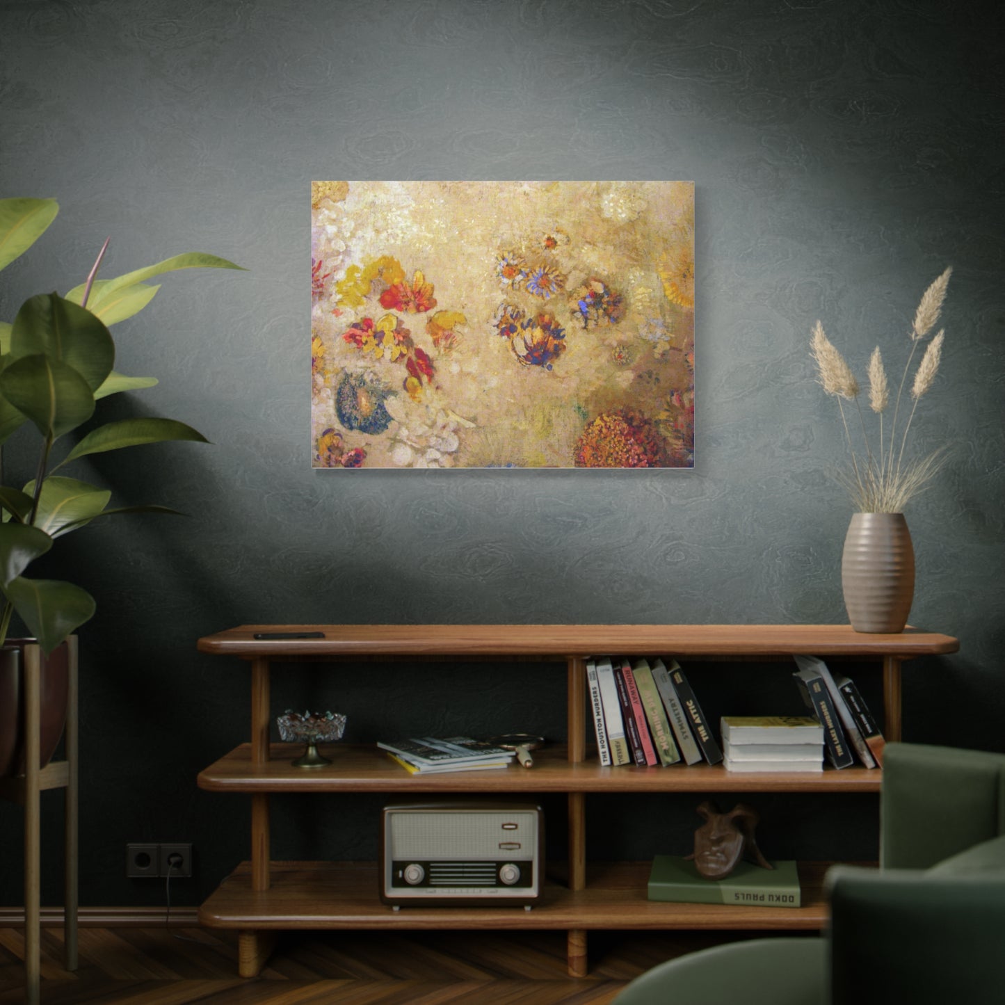 Andrevanb Panneau Décoratif by Odilon Redon Matte Canvas Wall Art Print